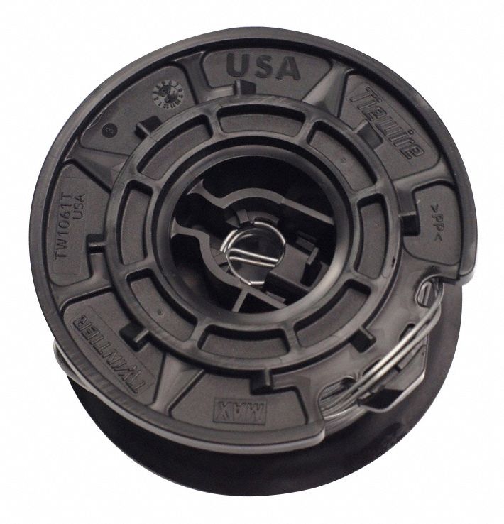 Rebar Tie Wire: 19 ga, 200 ft Coil Lg, Steel, 2 Wraps Per Tie, Made in USA*, 30 PK