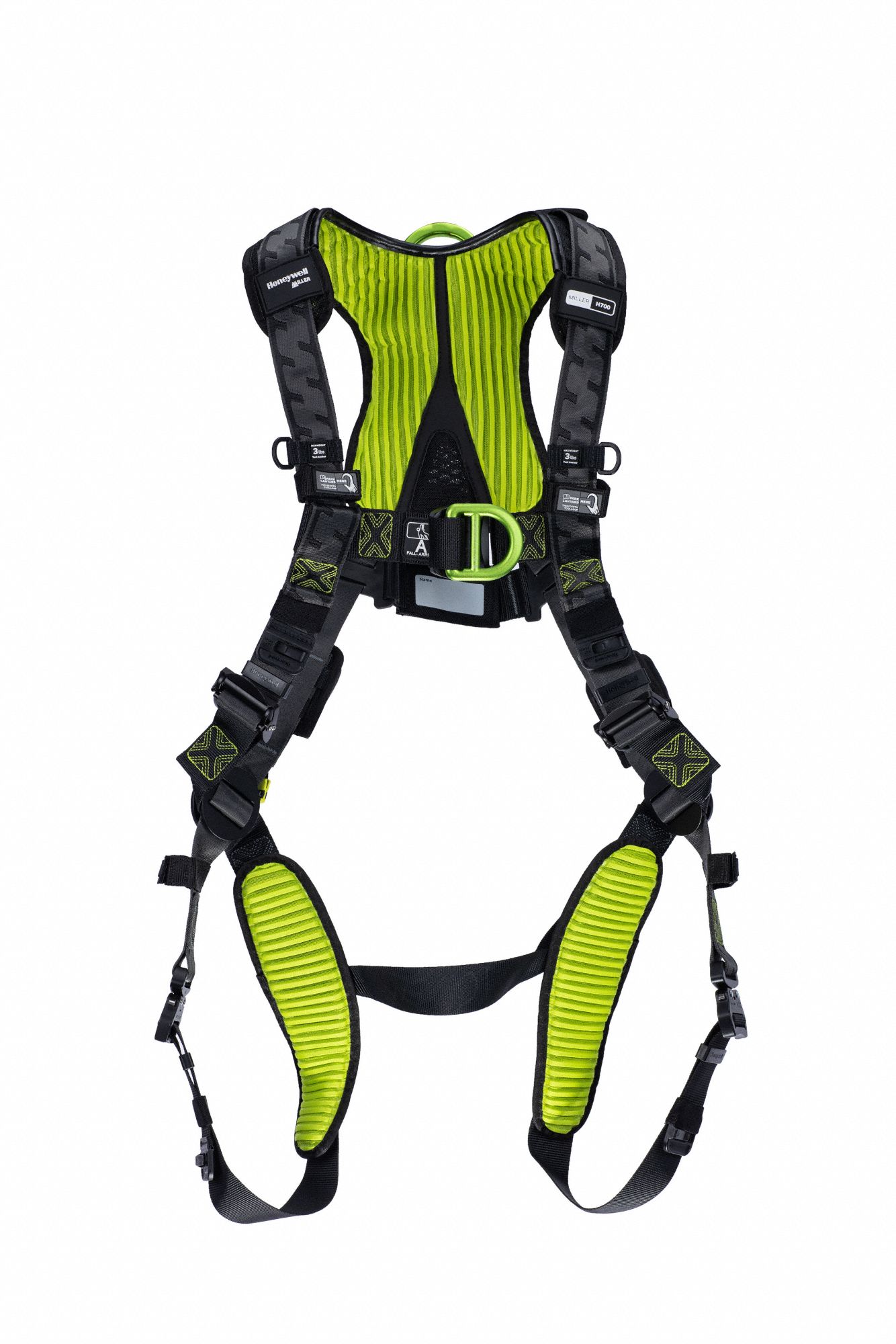 FALL PROTECTION HARNESS, CLIMBING/GENERAL USE, VEST, QUICK-CONNECT, BELT, BACK