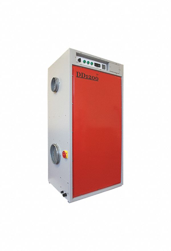 Desiccant Dehumidifier: 402 pt Per Day, 705 cfm Air Flow (cfm), 8 in   / 6 in, 460 V AC / 60 Hz
