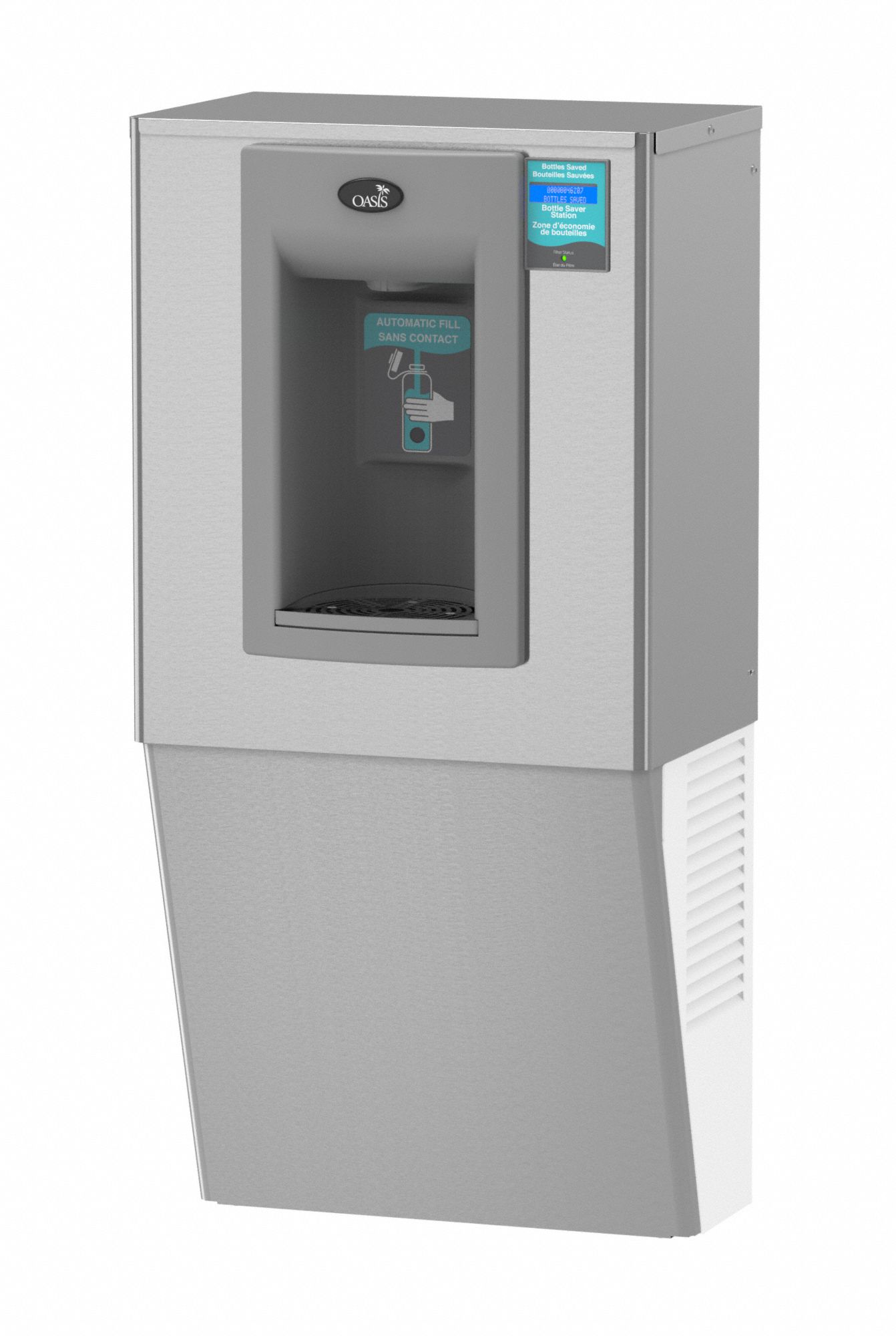 OASIS, Sensor, 20 3/8 in Ht, Bottle Filler Retrofit Kit 787G92