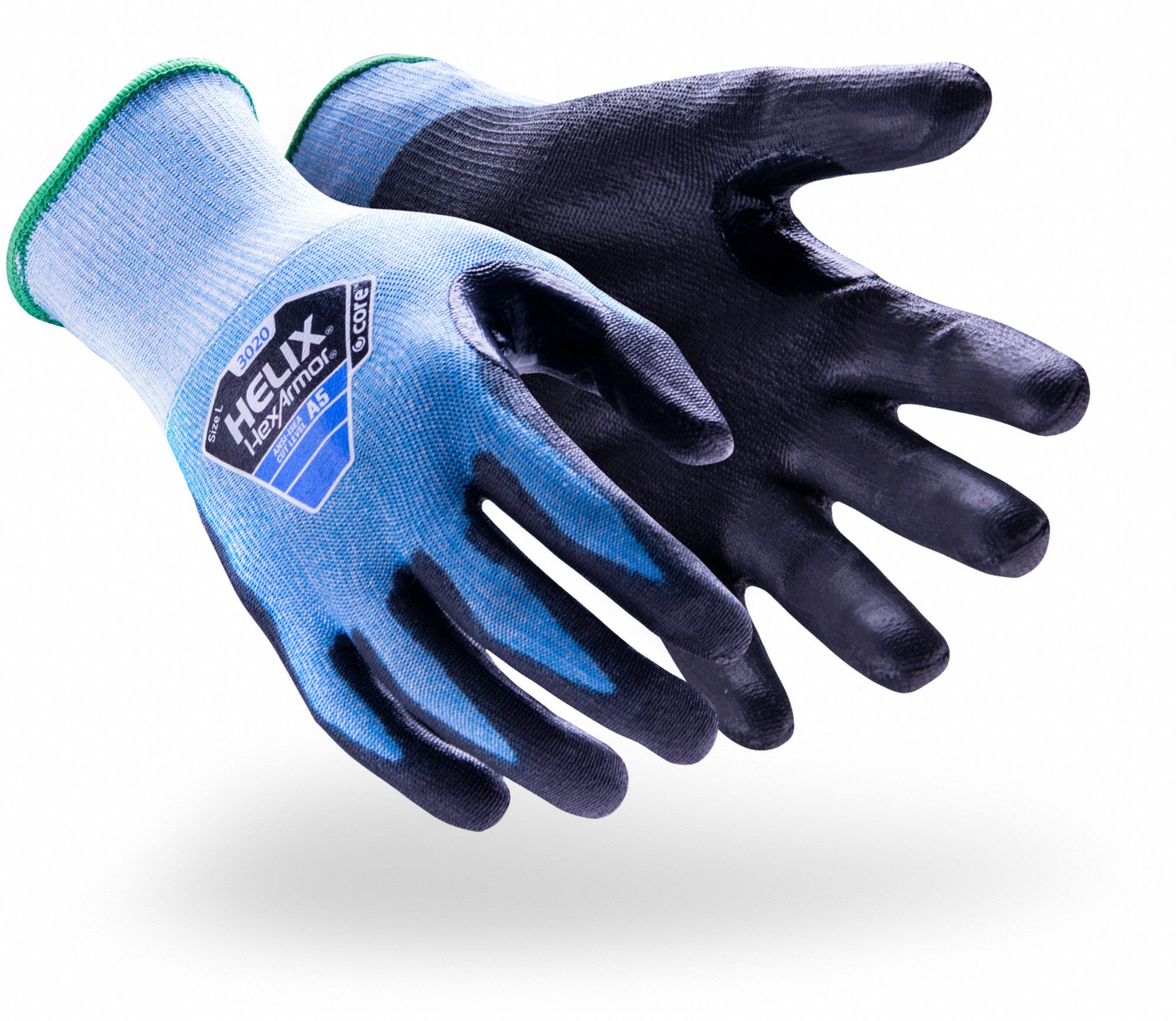 HEXARMOR, 2XS ( 5 ), ANSI Cut Level A5, Knit Gloves 787HC03020XXS