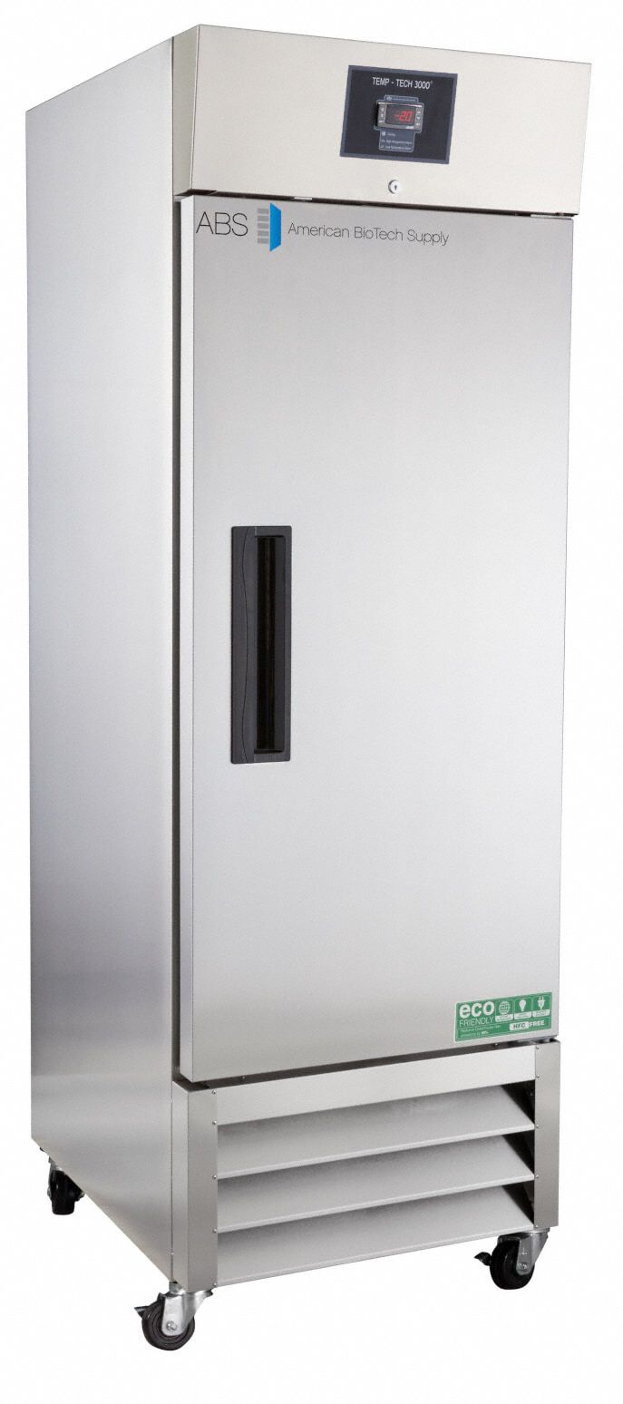 Freezer: Upright, 23 cu ft, -25°C to -15°C, Auto Defrost Method, Swing Solid