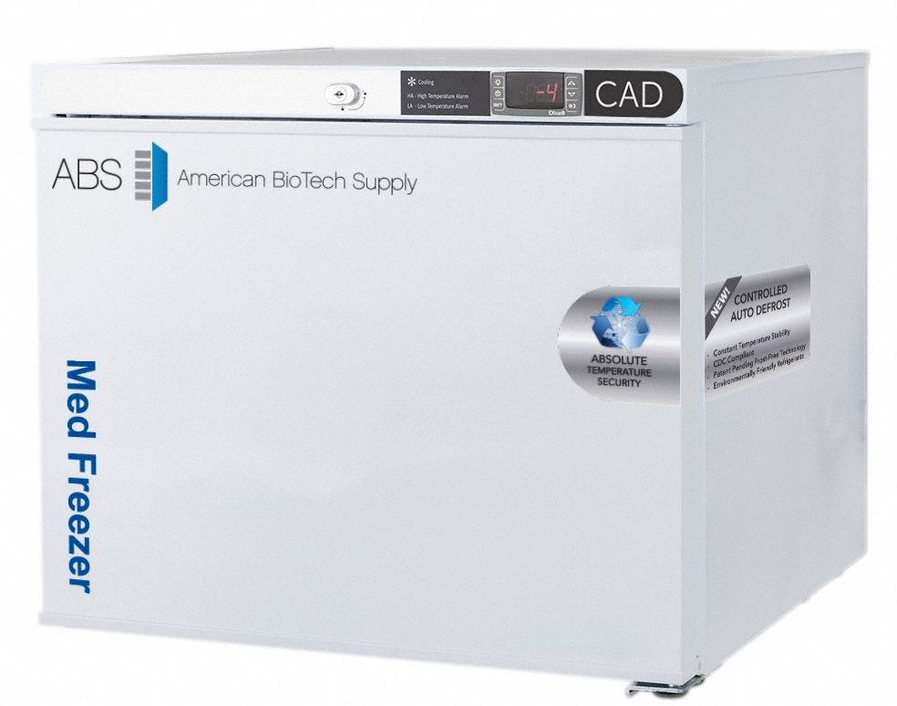 Freezer: Tabletop, 1 cu ft, -25°C to -15°C, Auto Defrost Method, Swing Solid