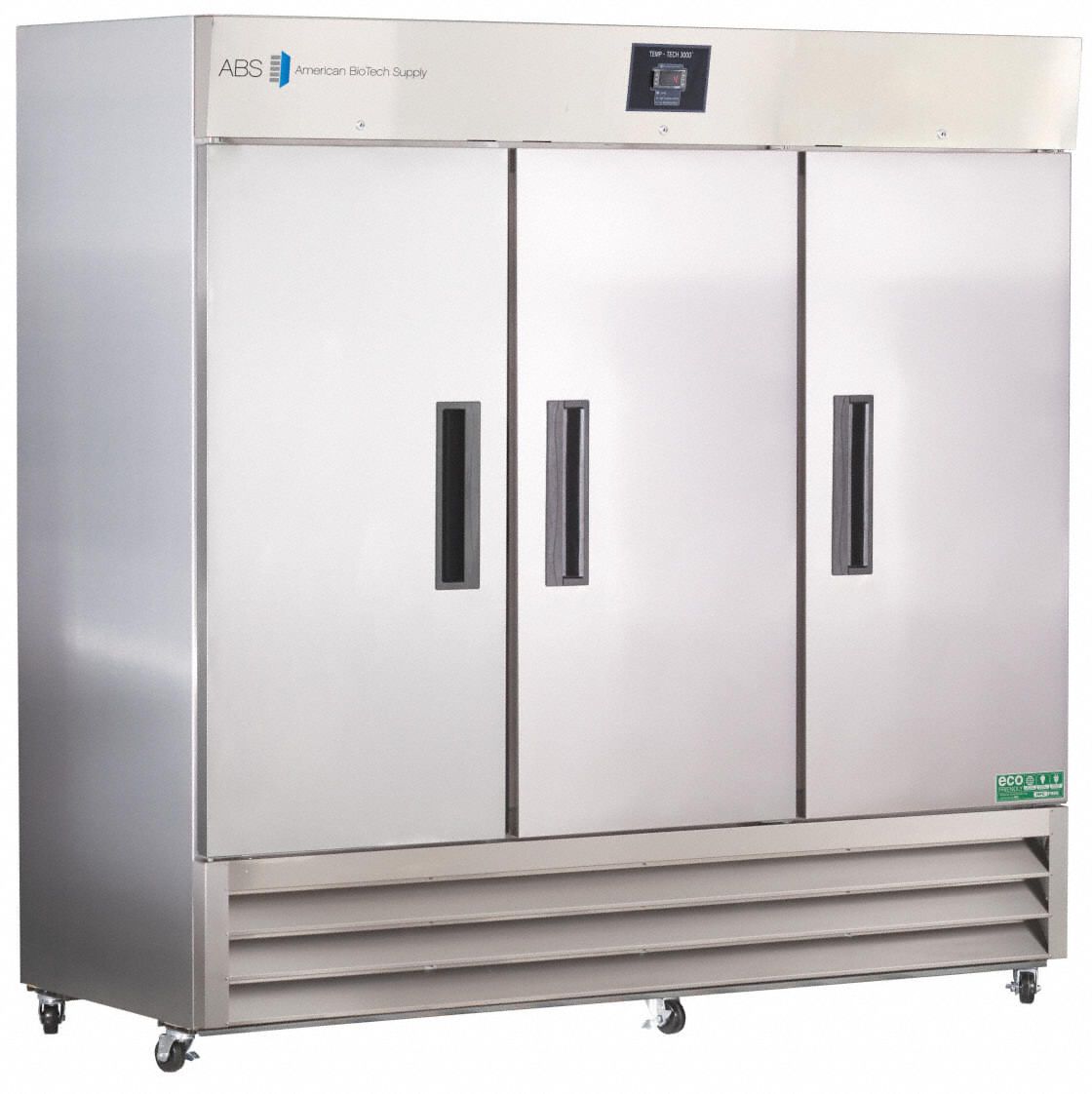 Refrigerator: 72 cu ft, Upright, 1°C to 10°C, 35 3/4 in Overall Dp, 3 Doors