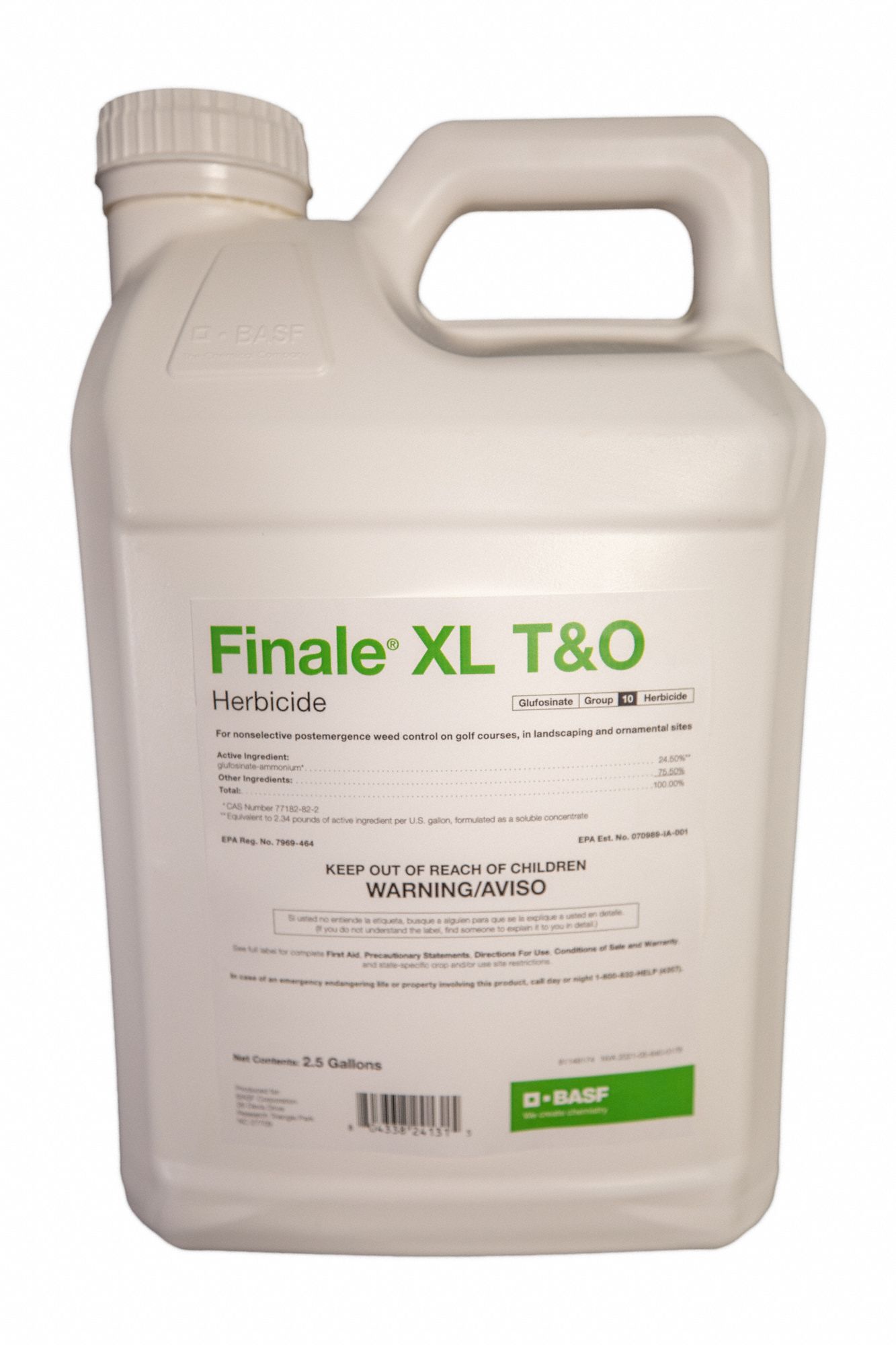 Herbicide Non Selective: 2.5 gal Size