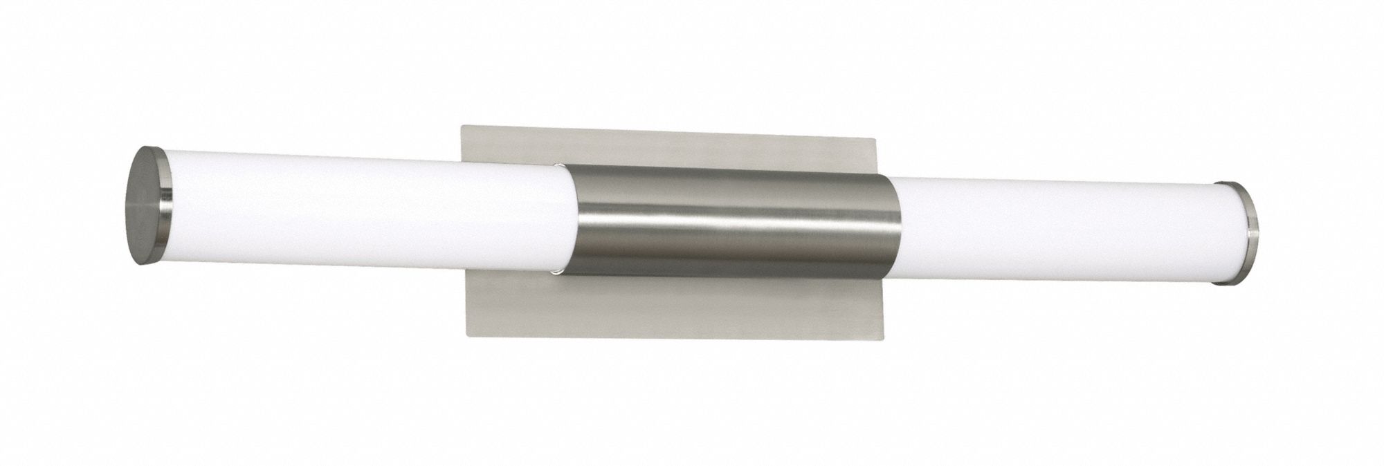 Dax 27" LED Vanity: Satin Nickel, 2, 200 lm_3, 300 lm, 3000K, 27 W, 120V AC, Dimmable, 27 1/8 in Lg