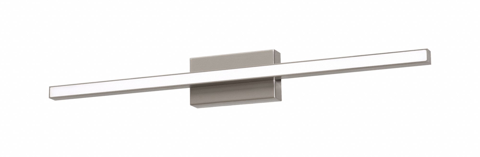 Satin Nickel, 1,125 lm_2,600 lm Light Output, Barlow 24" LED Vanity 787KU2BARV2403L30D1SN
