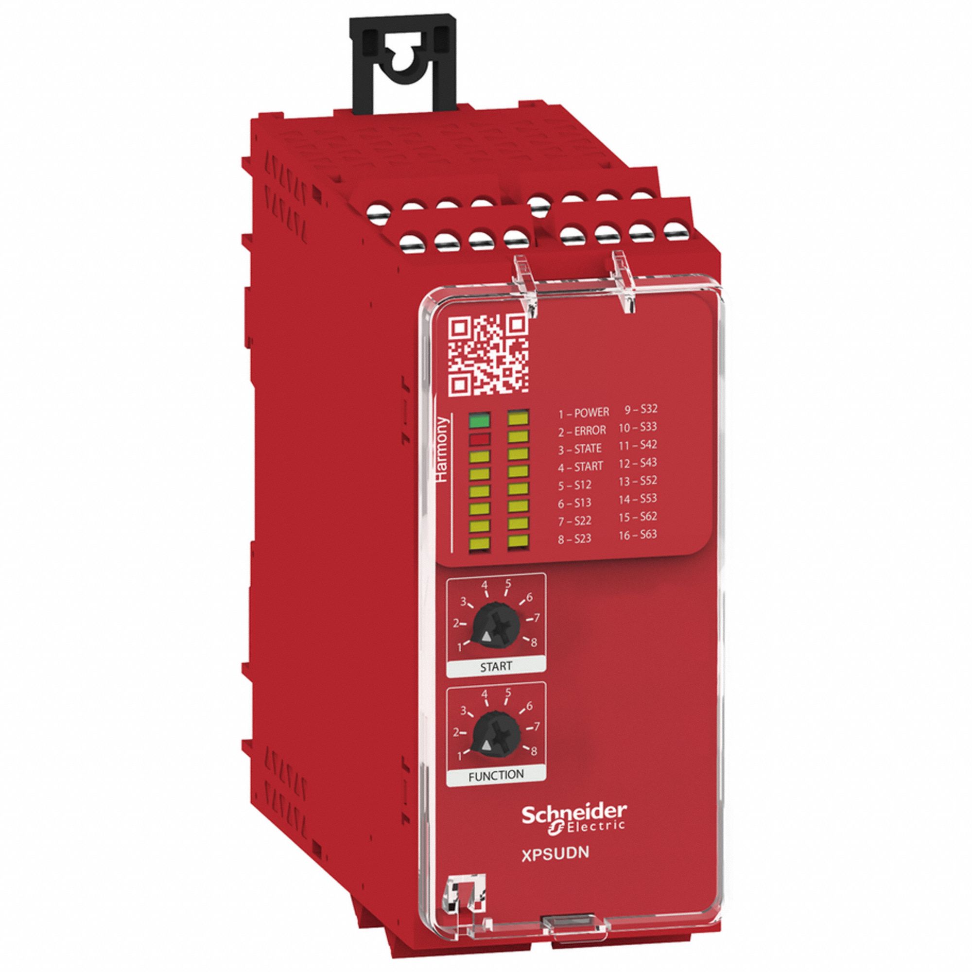 Force: DIN-Rail Relay Mounting, 24V AC/DC, Screw