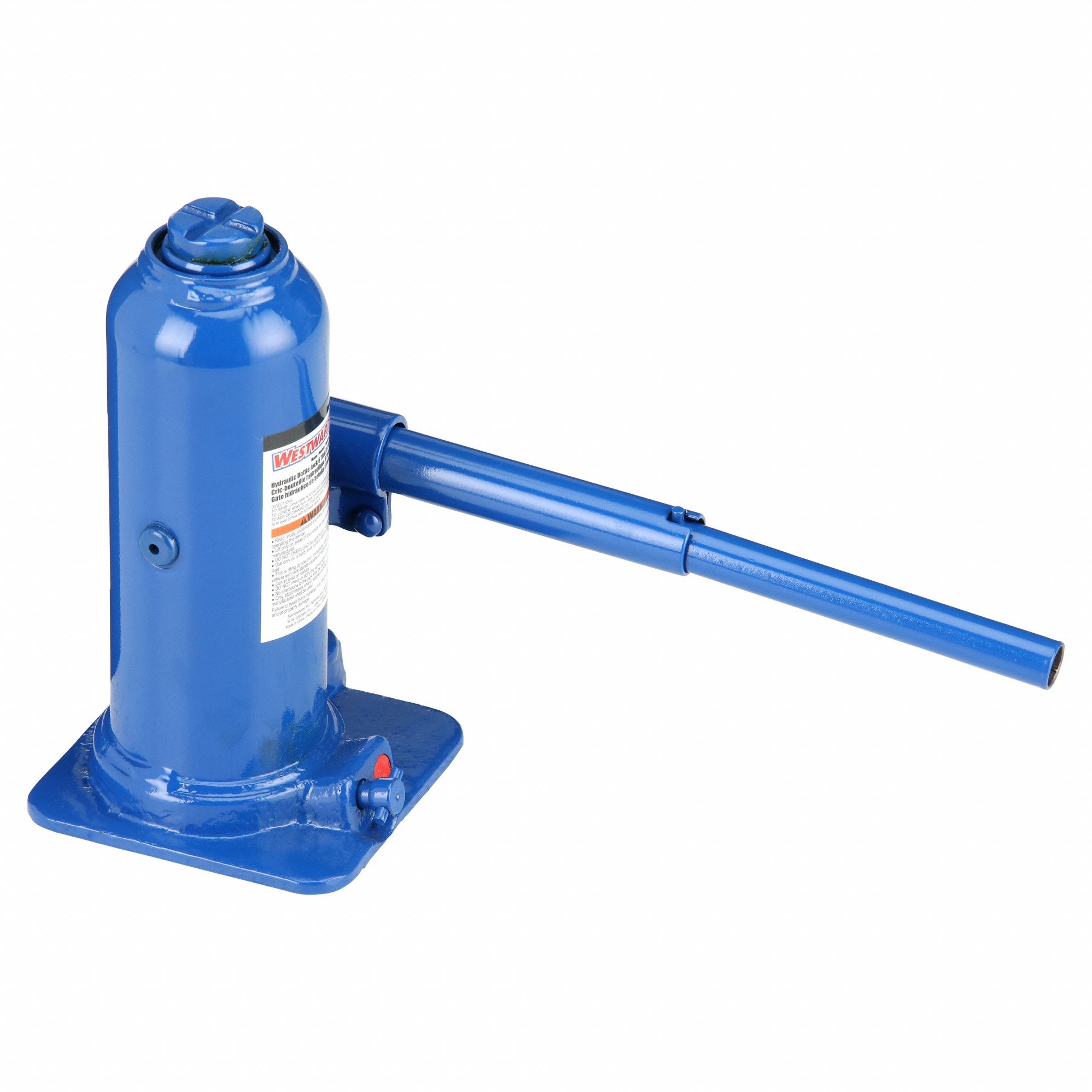 WESTWARD, Bottle Jack, Steel, HighClearance Bottle Jacks 787LA3