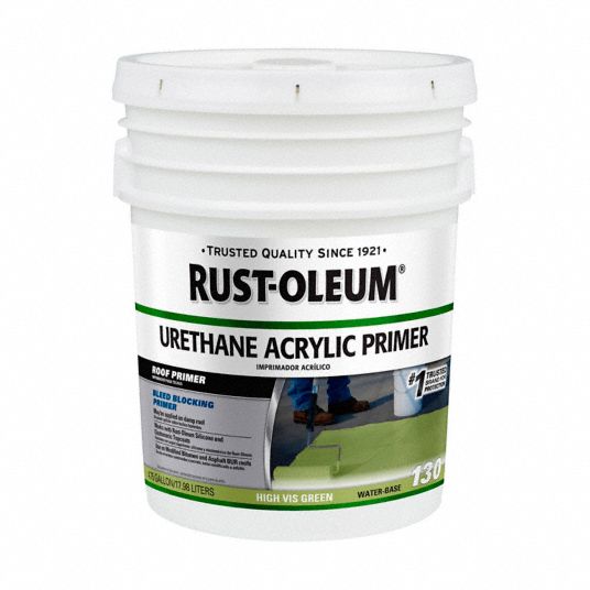 RUST-OLEUM, Acrylic Roof Coatings, Acrylic, Roof Primer - 787LD0|364544 ...