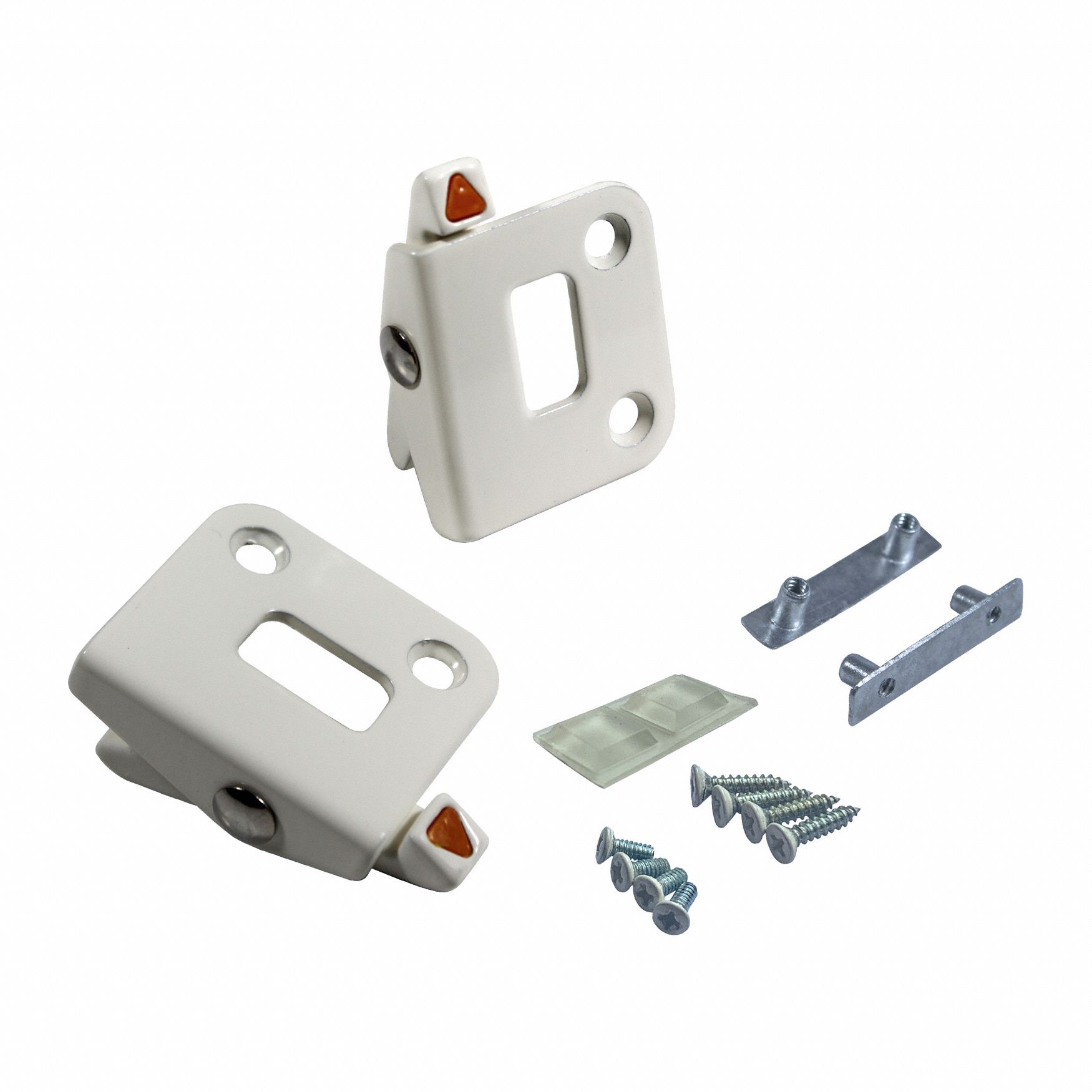 Window Opening Control Device: Long Stud, 1 9/16 in Lg, 1 13/32 in Wd, Non-Handed