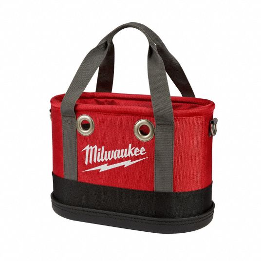 MILWAUKEE, 8 1/4 in Overall Wd, 10 3/8 in Overall Ht, Bucket Bag