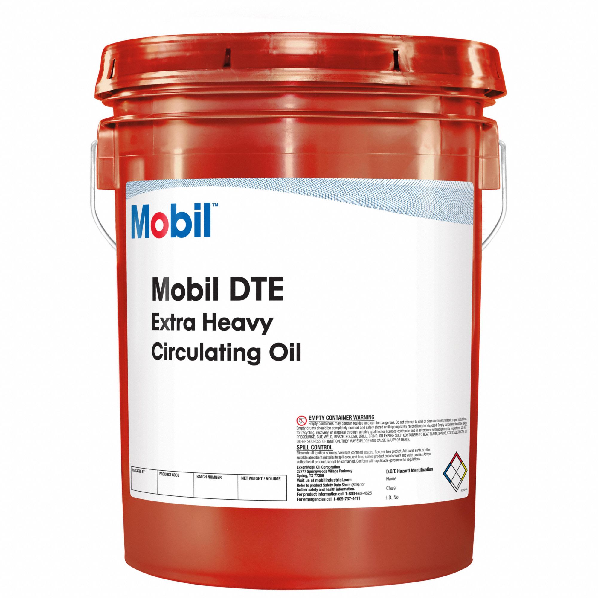 MOBIL, DTE Extra Heavy, 5 gal, Hydraulic Oil 787M96100905 Grainger