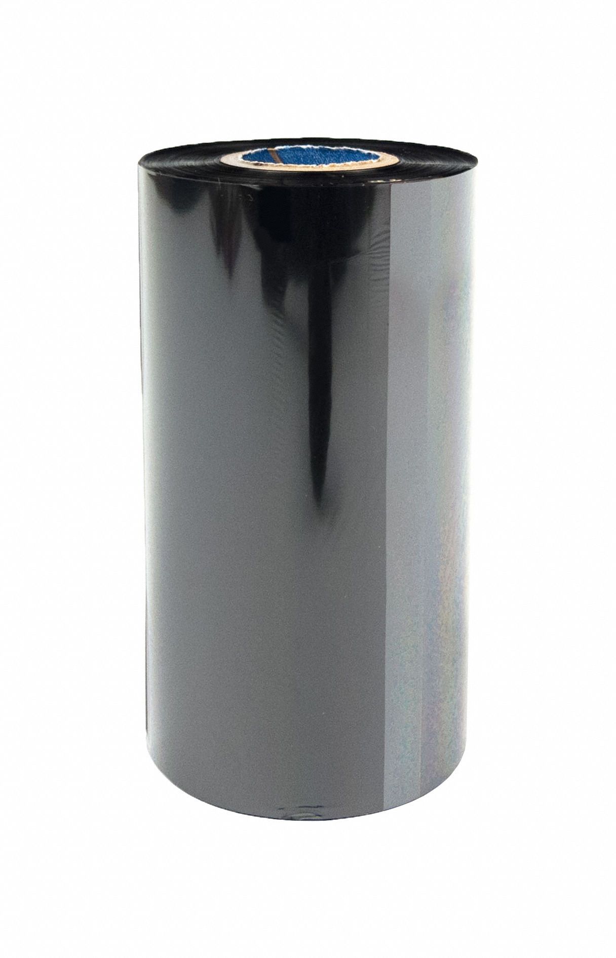 4 21/64 in x 300 m, Black, Label Maker Printer Ribbons - 787NV6 ...