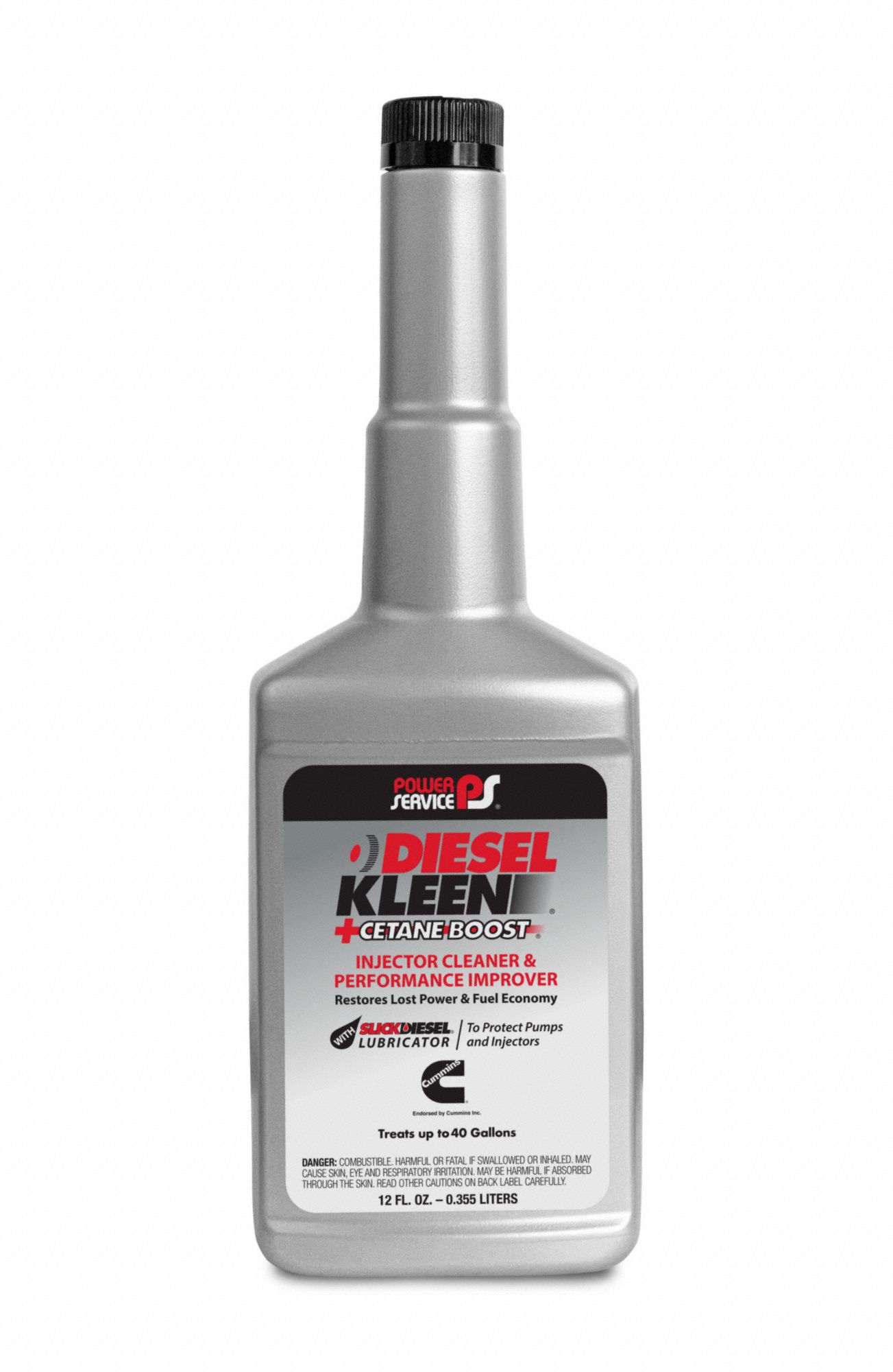 Diesel System Cleaner and Cetane Booster: Diesel Kleen +Cetane Boost, Brown