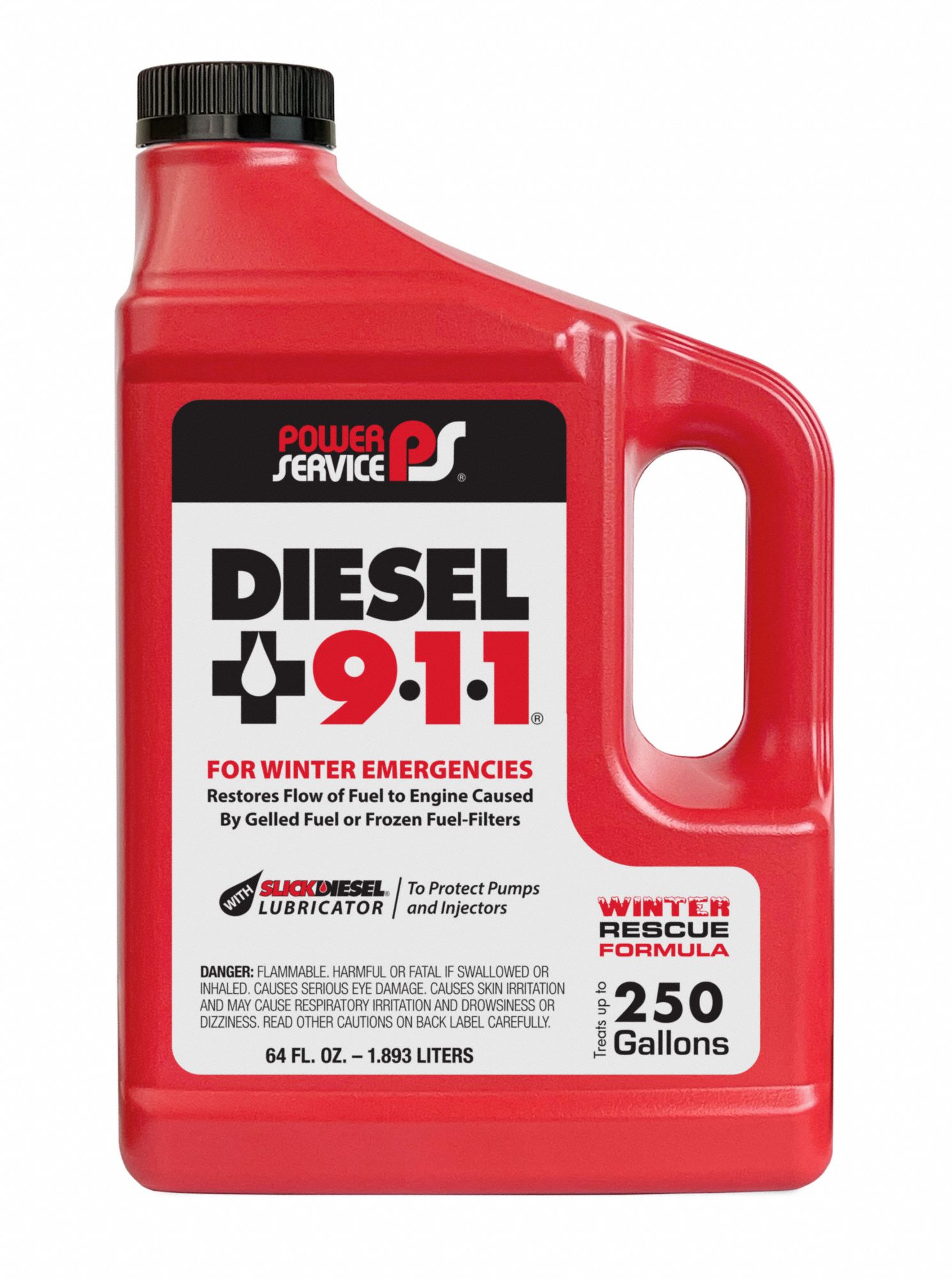 Gelled Diesel Fuel Additive: Fuel Additives and Stabilizers, 64 oz Size
