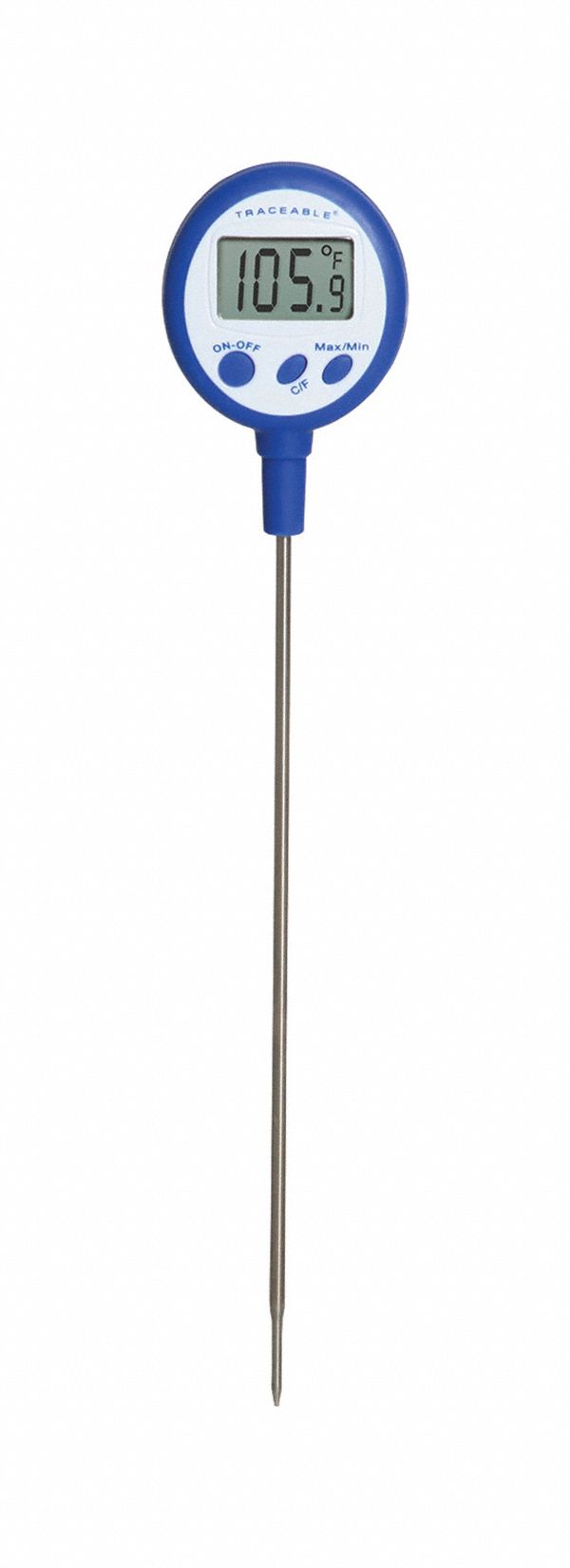 Digital Thermometer: -58°F to 482°F /-50°C to 250°C, ±0.5°C @ -20 to 200°C, ±1°C Otherwise