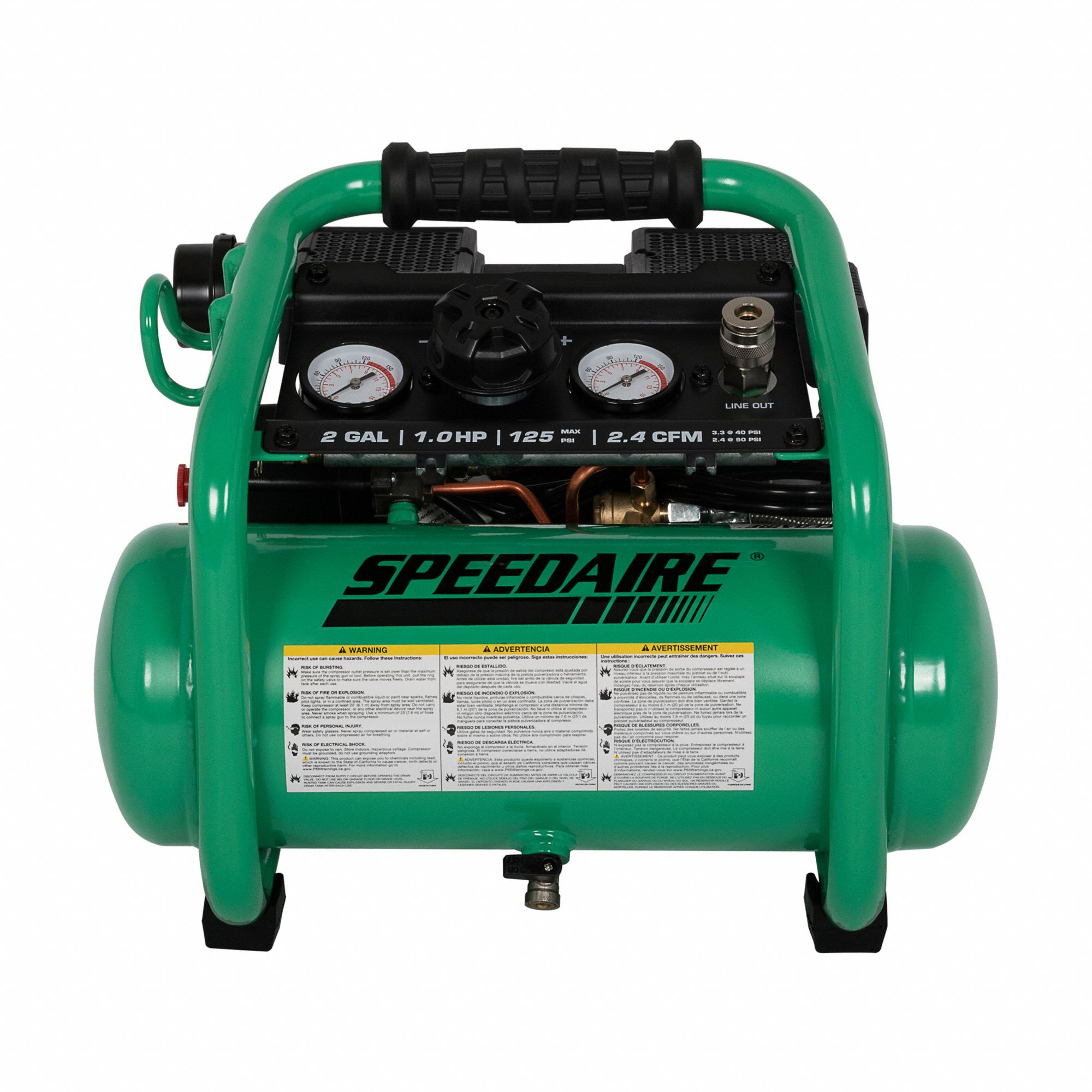 Masterforce air store compressor