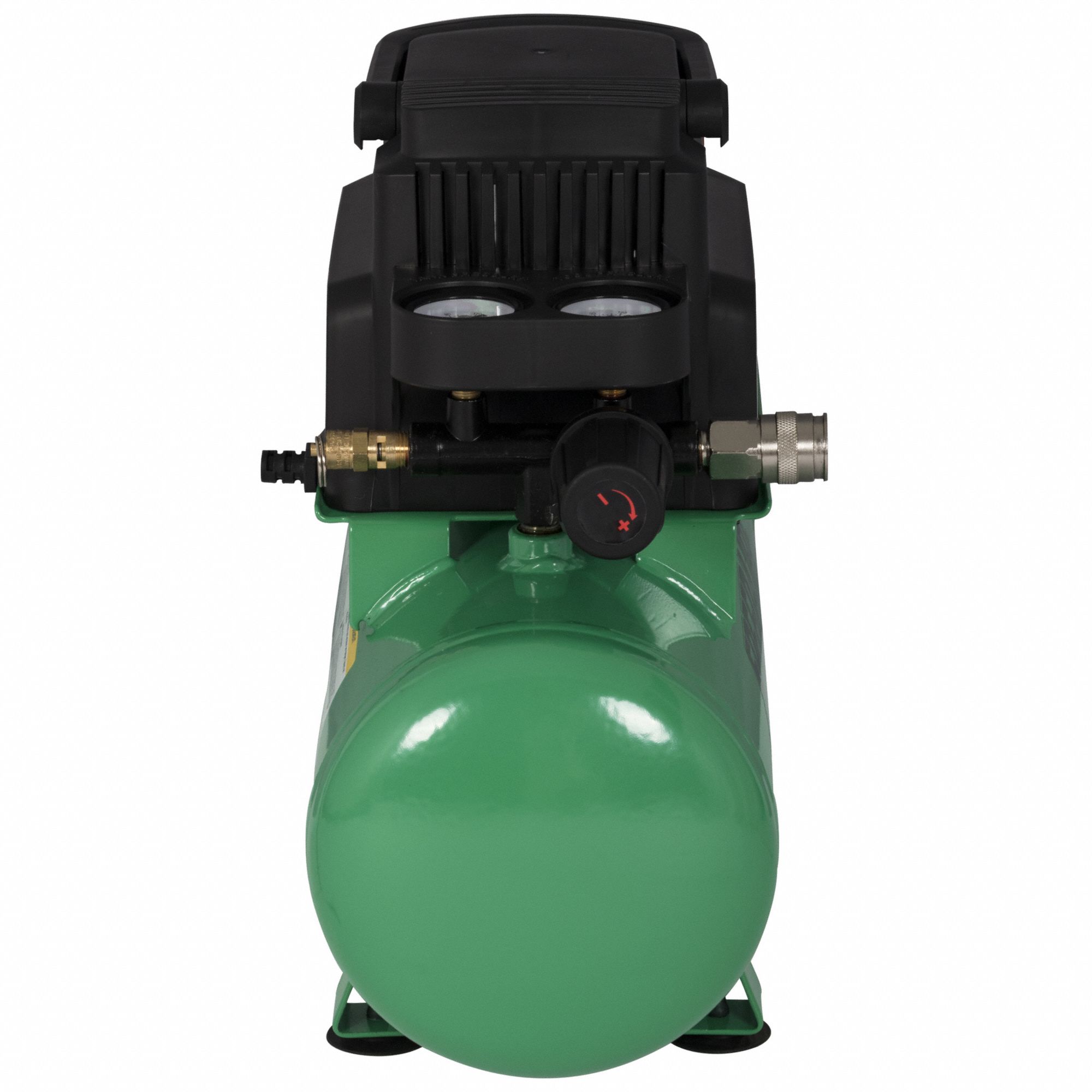 SPEEDAIRE Air Compressor Oil Free, 2 gal, Hot Dog, 0.33 hp, 0.6 cfm