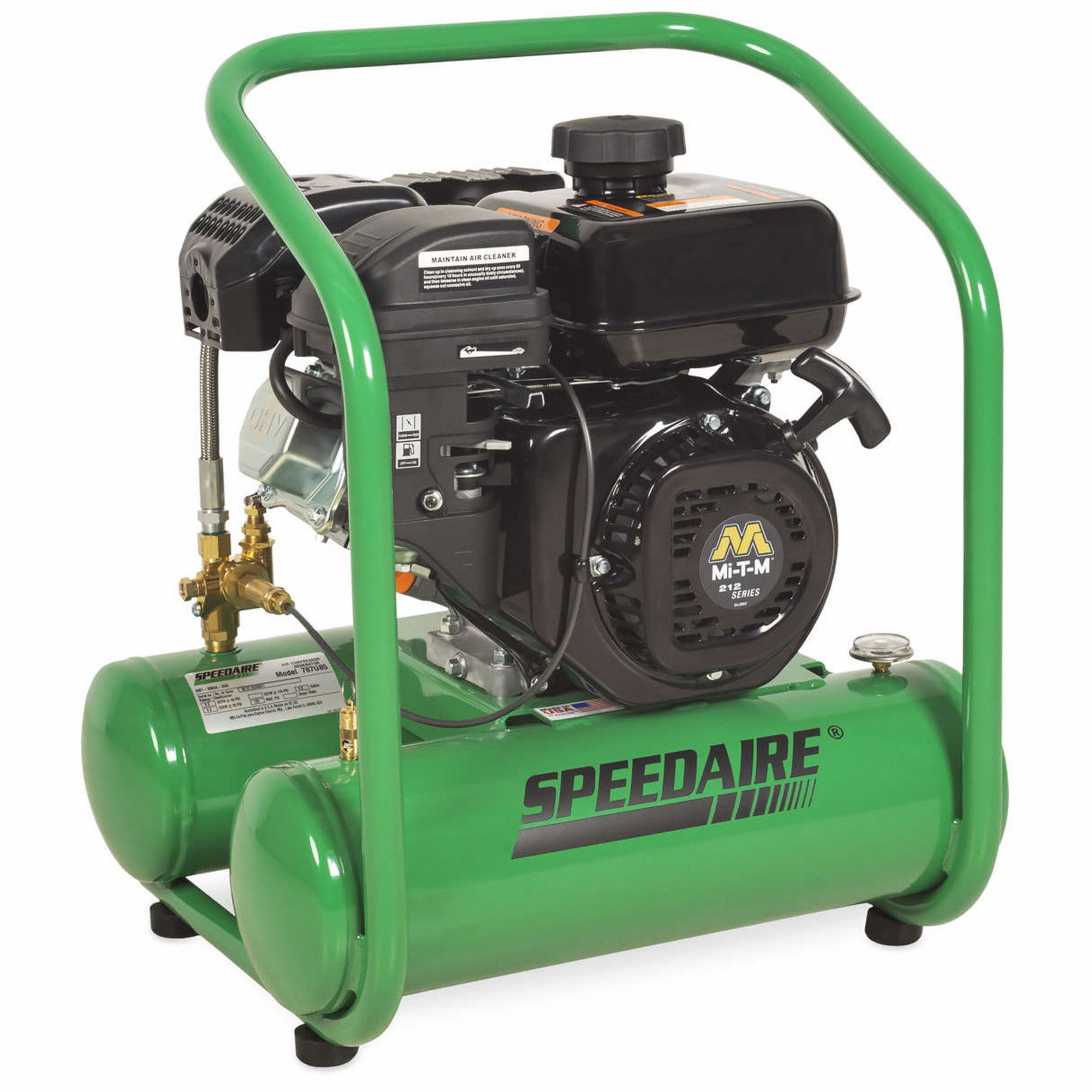 Speroni - Compressore aria portatile serbatoio 4+4 LITRI Airmec