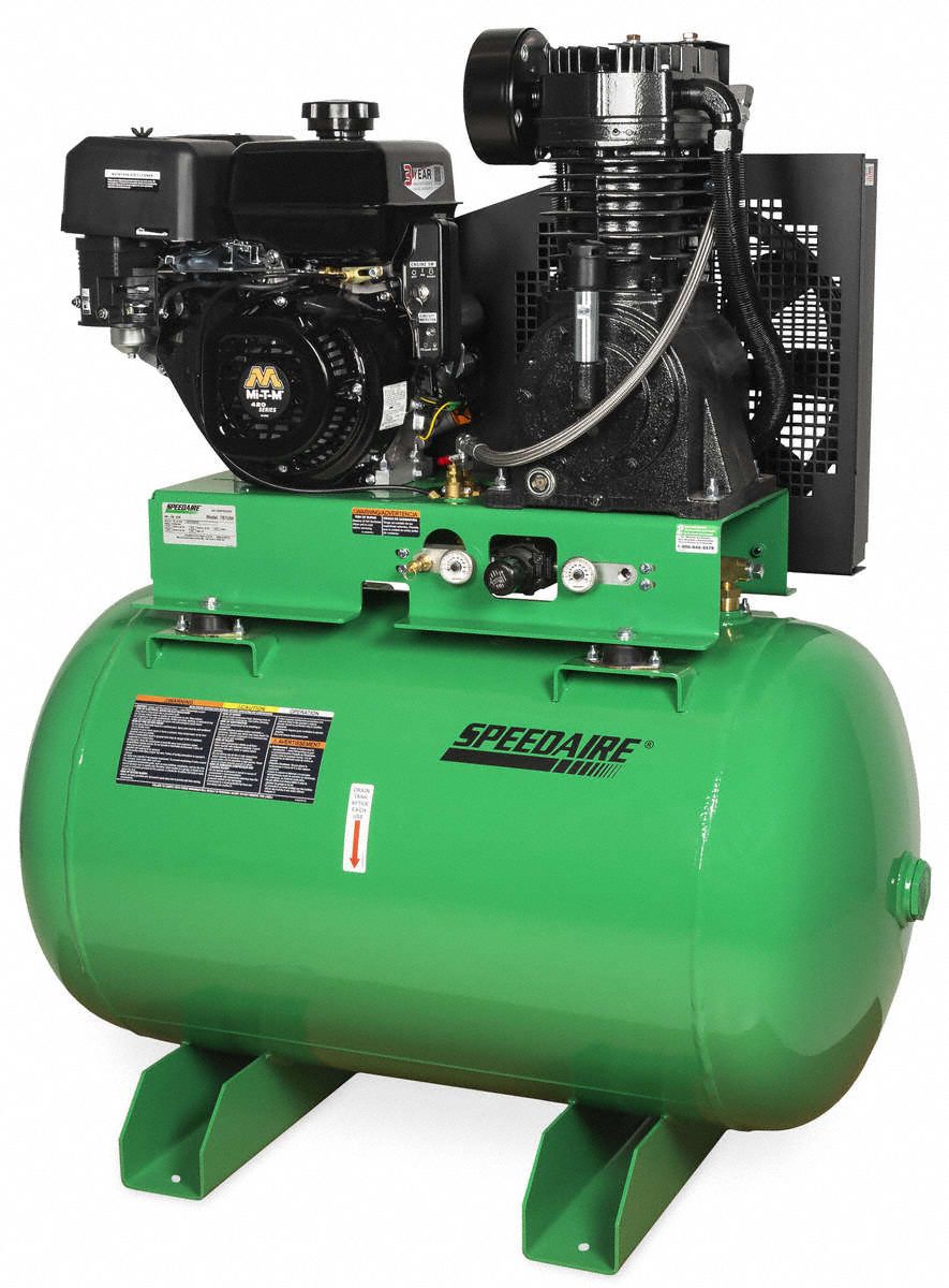 Speedaire, 2 Stage, 14 Hp Engine, Stationary Air Compressor - 787u94 