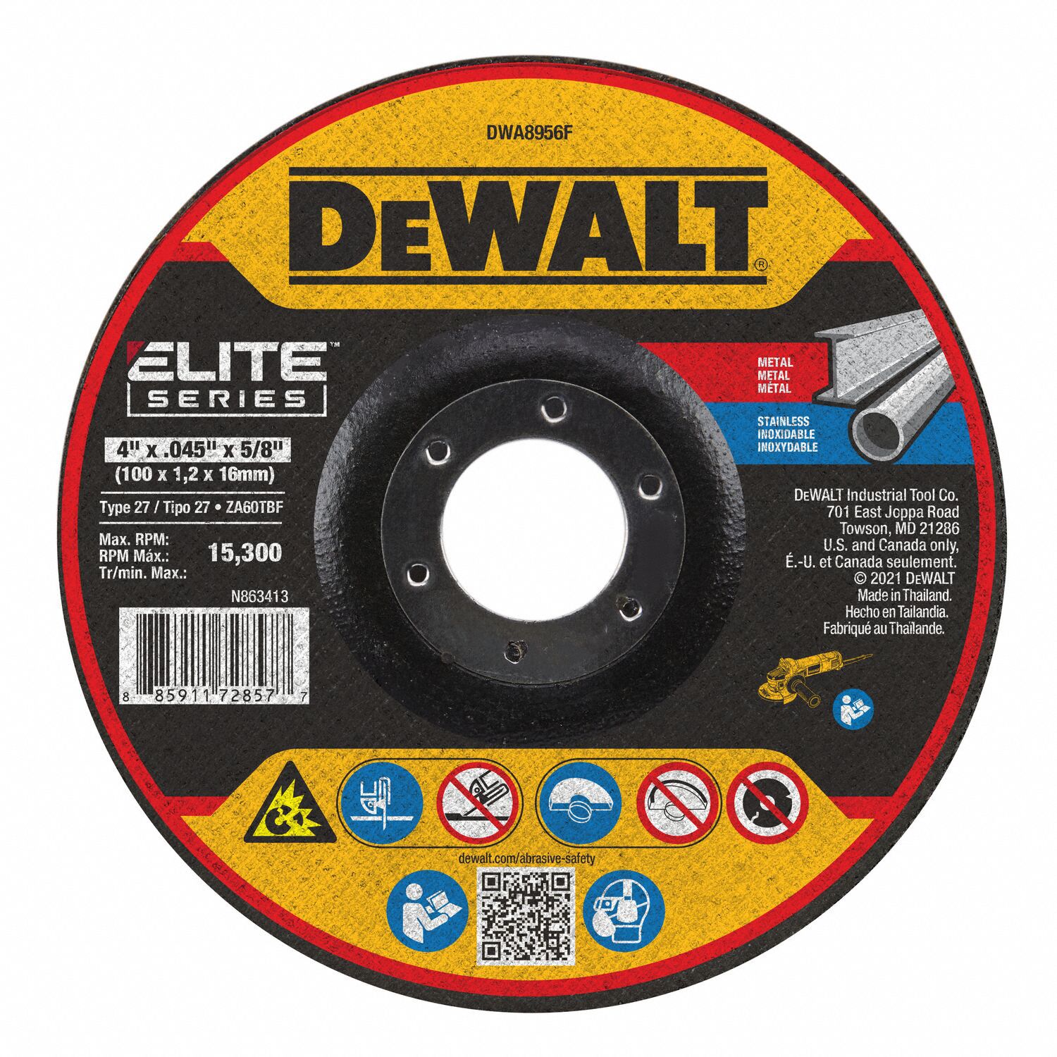ABRASIVE WHEEL,15,300 RPM