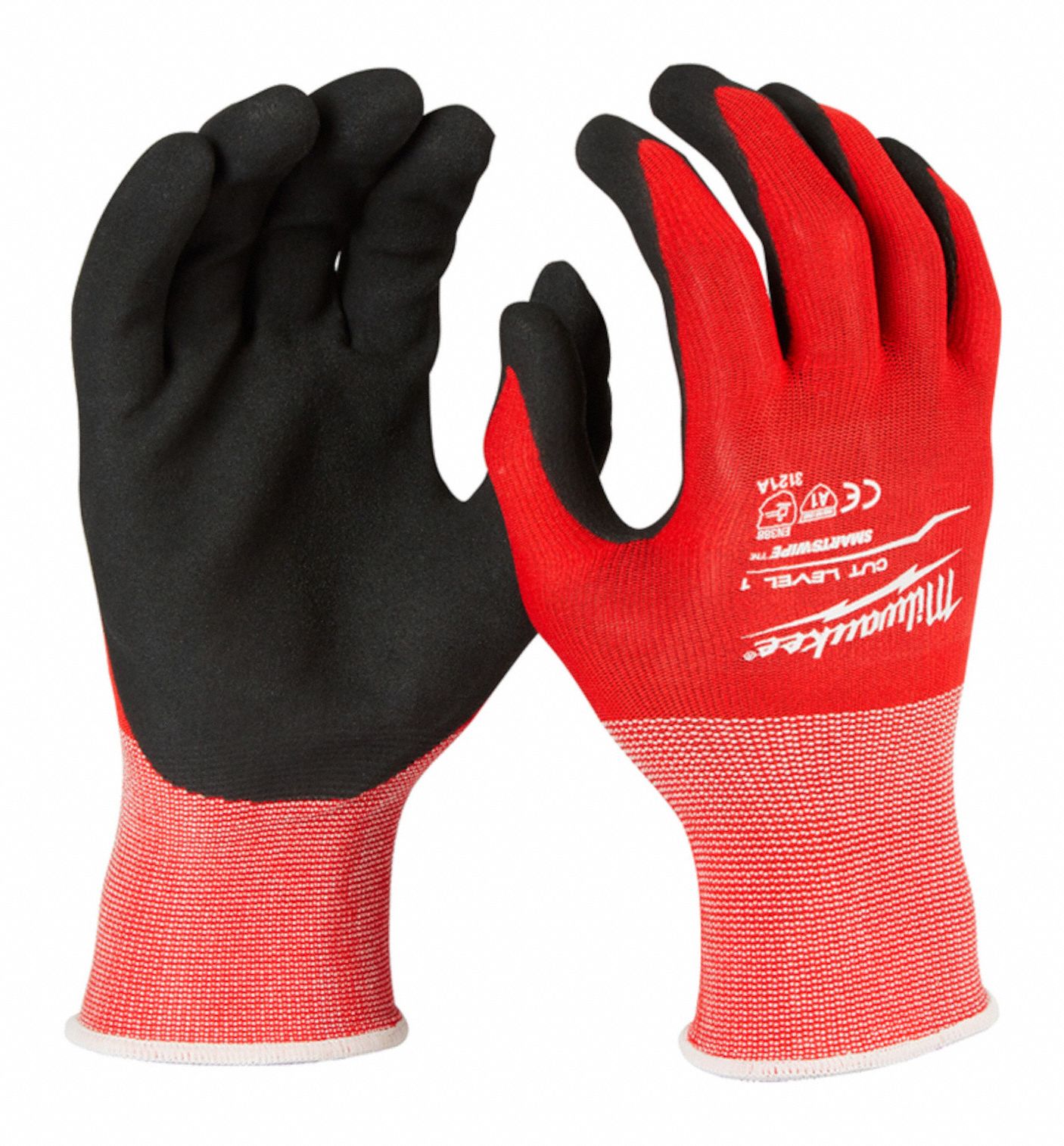 Work Gloves, Style Knit, 10.15" L, 2XL, PK12