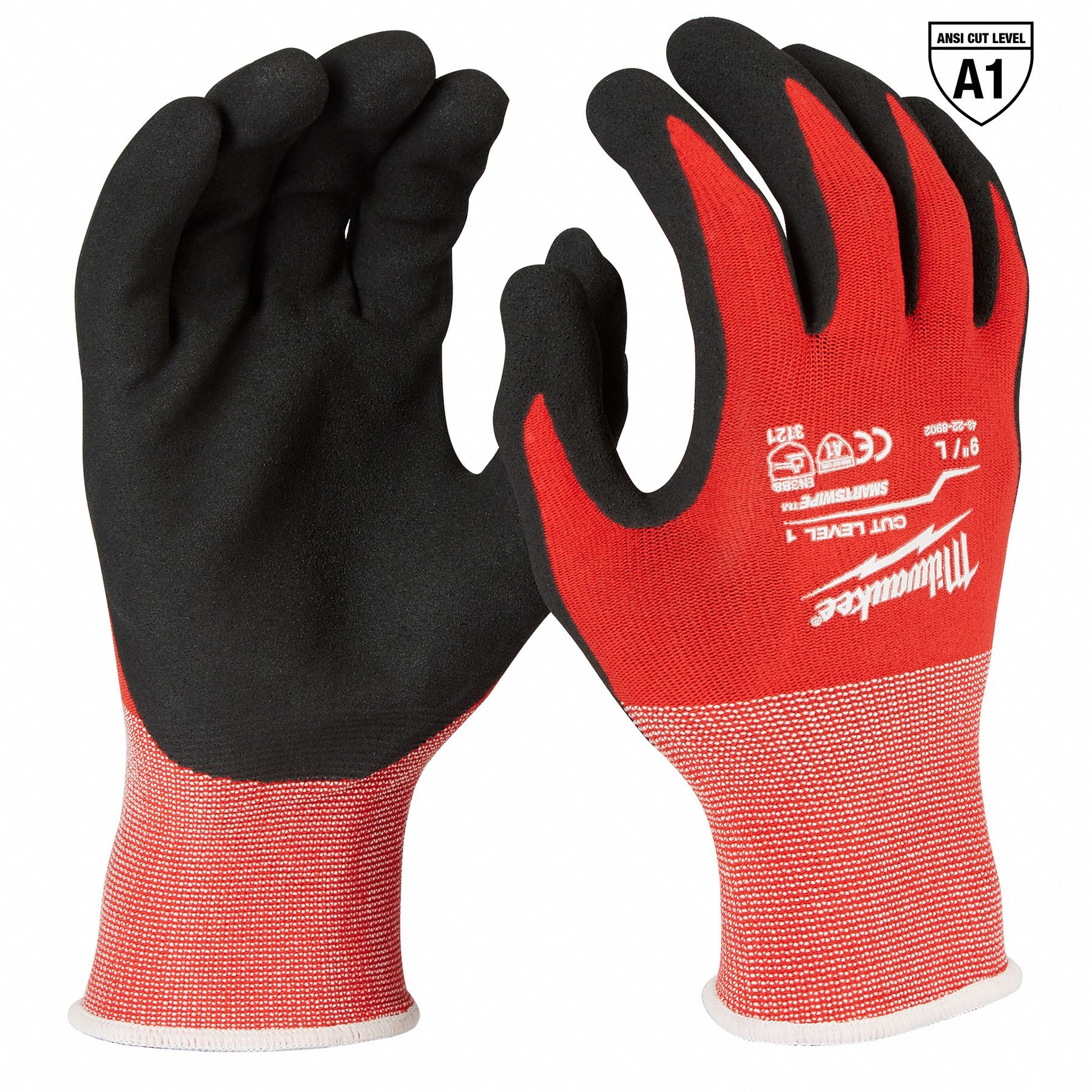 milwaukee-l-9-sandy-work-gloves-787ur9-48-22-8902-grainger