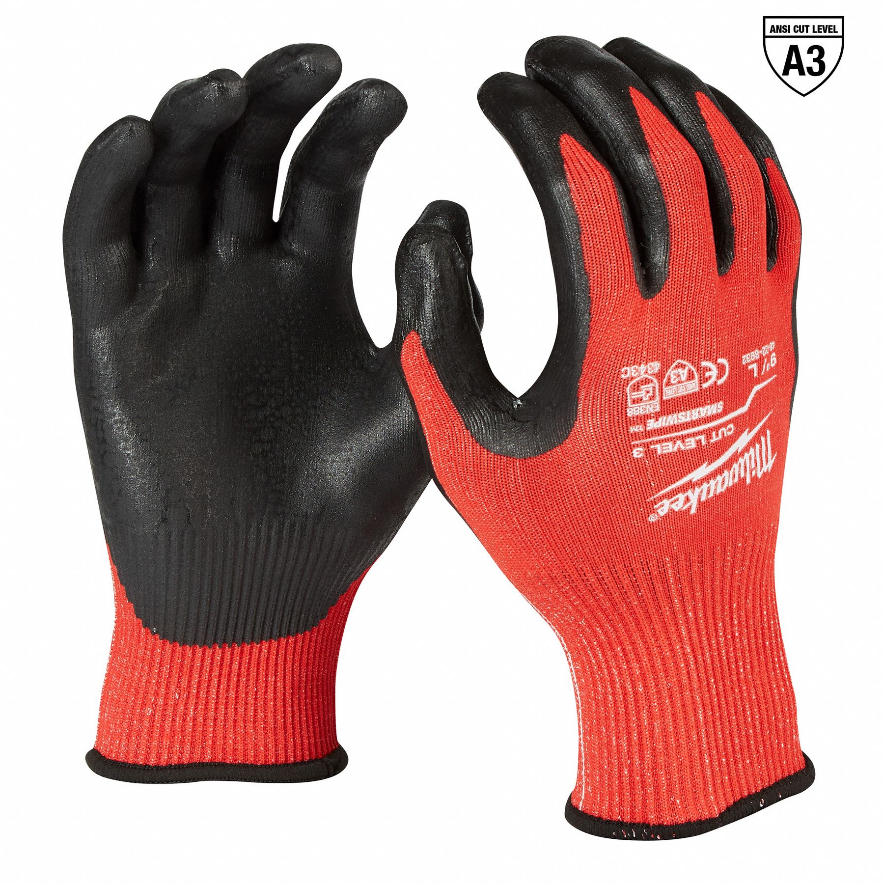 PIP, L ( 9 ), ANSI Cut Level A9, Cut-Resistant Glove - 55TK87