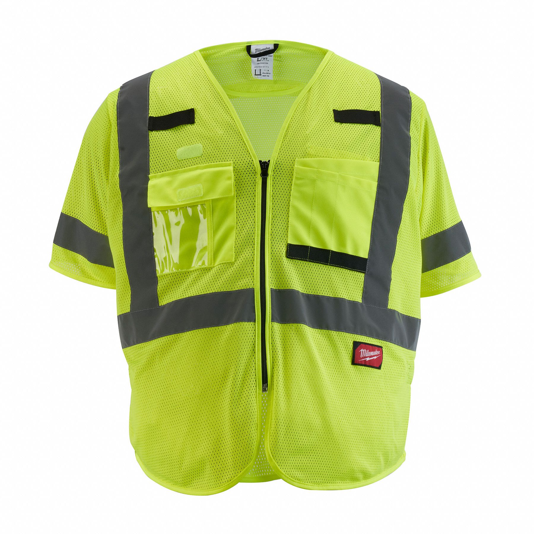 MILWAUKEE, ANSI Class 3, U, Safety Vest 787V4548735134 Grainger