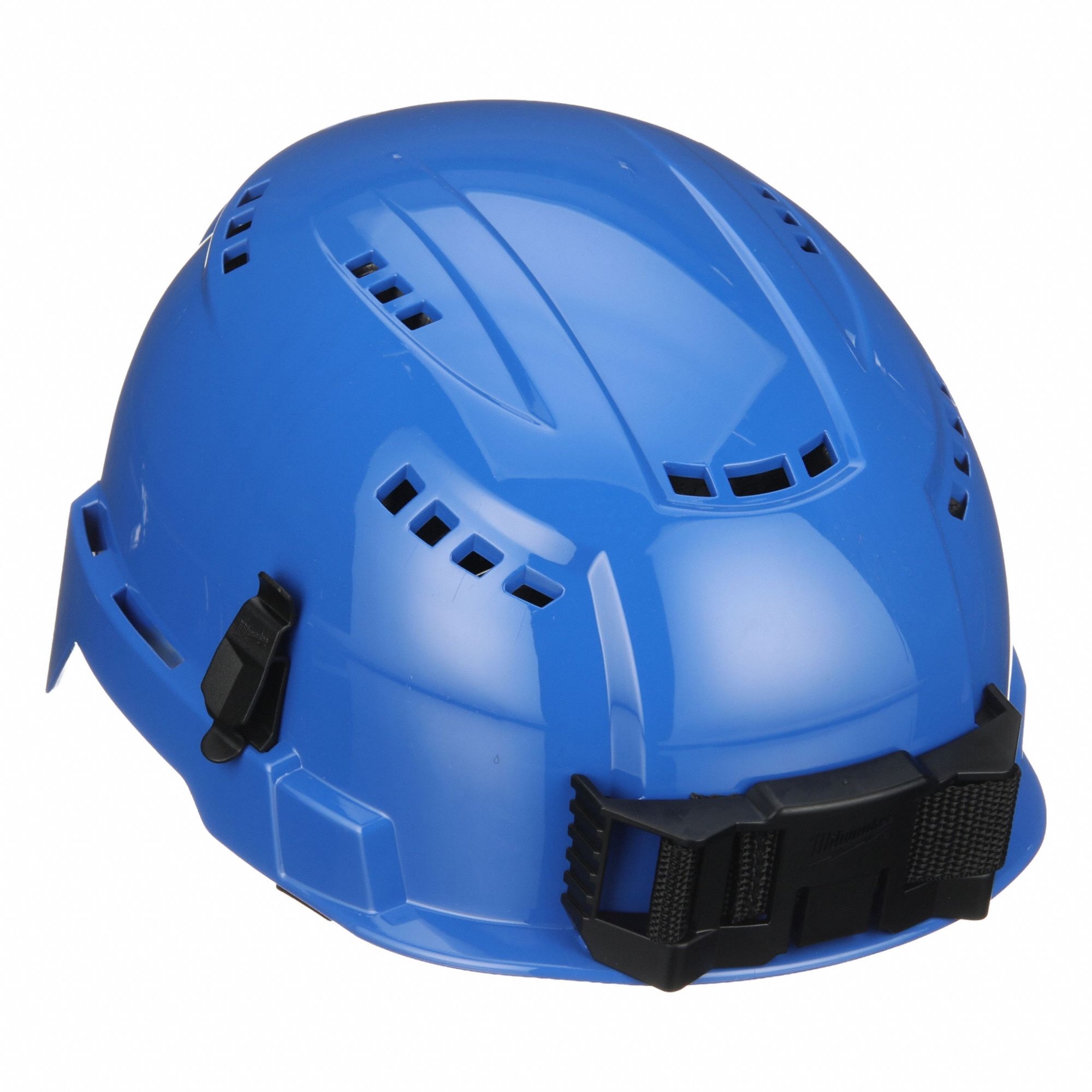 Hard Hat: Type 2, Class C, Blue, Vented, 4 Point Swing Ratchet – EPS Padding, EPS, BOLT™
