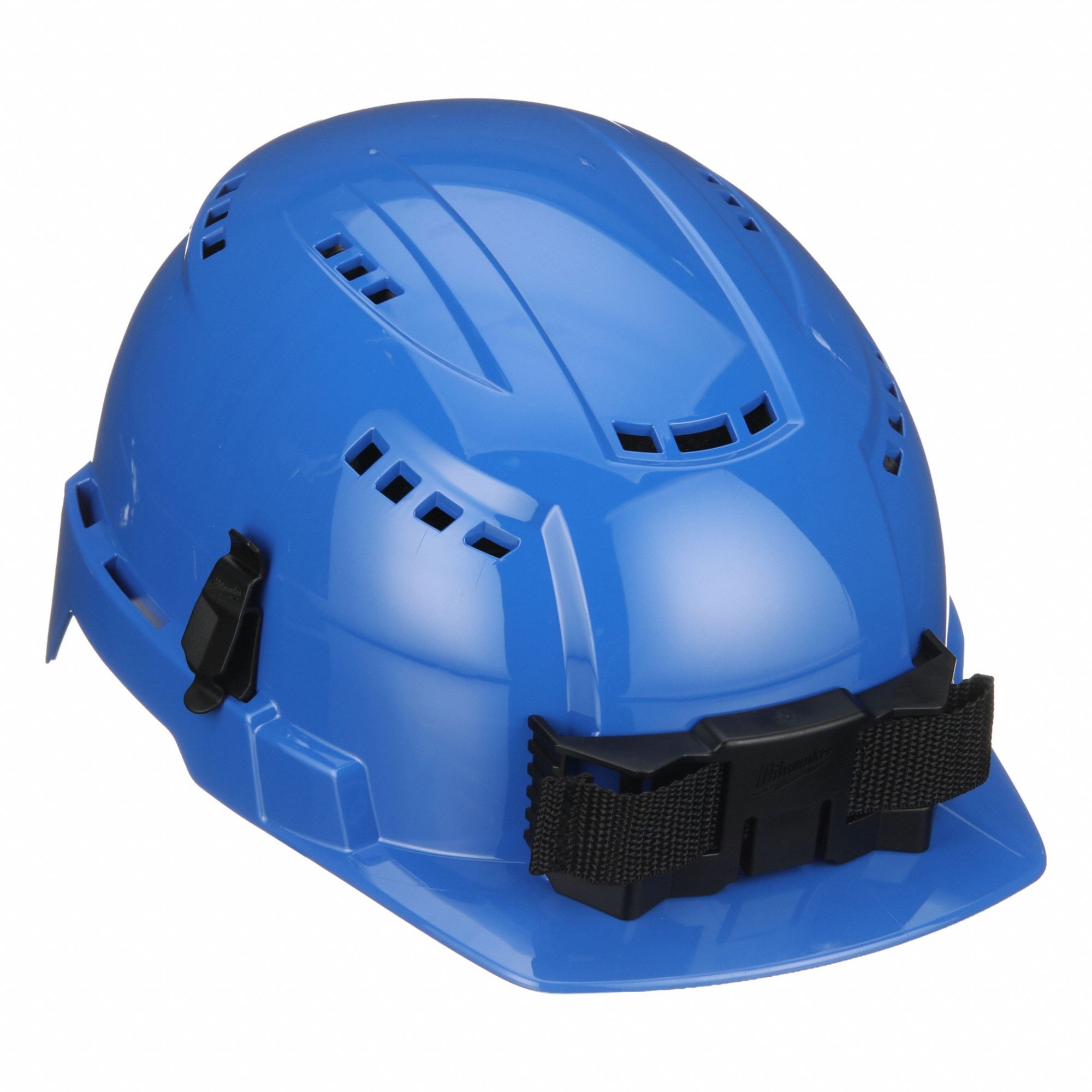 Hard Hat: Type 2, Class C, Blue, Vented, 4 Point Swing Ratchet – EPS Padding, EPS, BOLT™