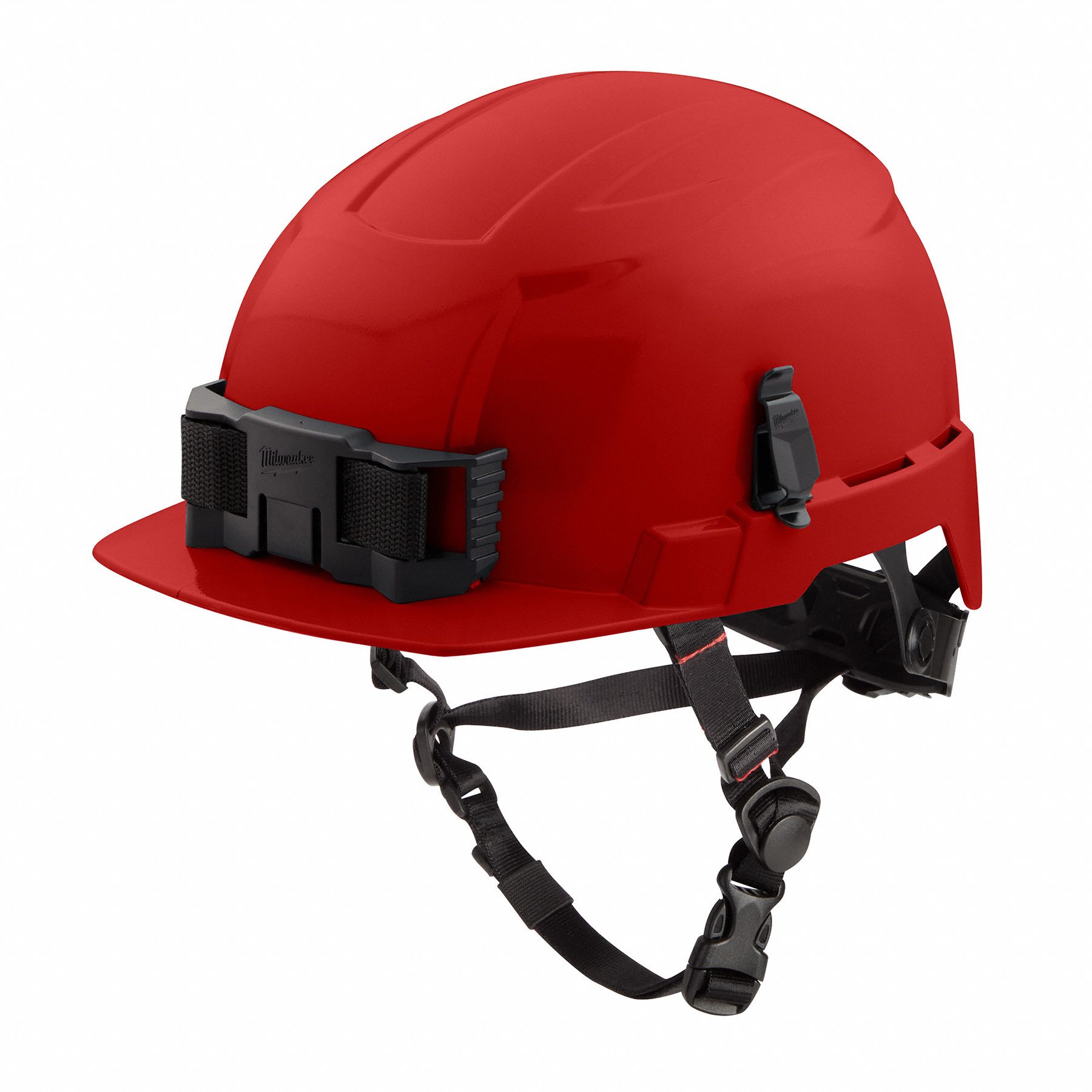 CASQUE SECU,POLYCARB,ROUGE,BORD AVANT