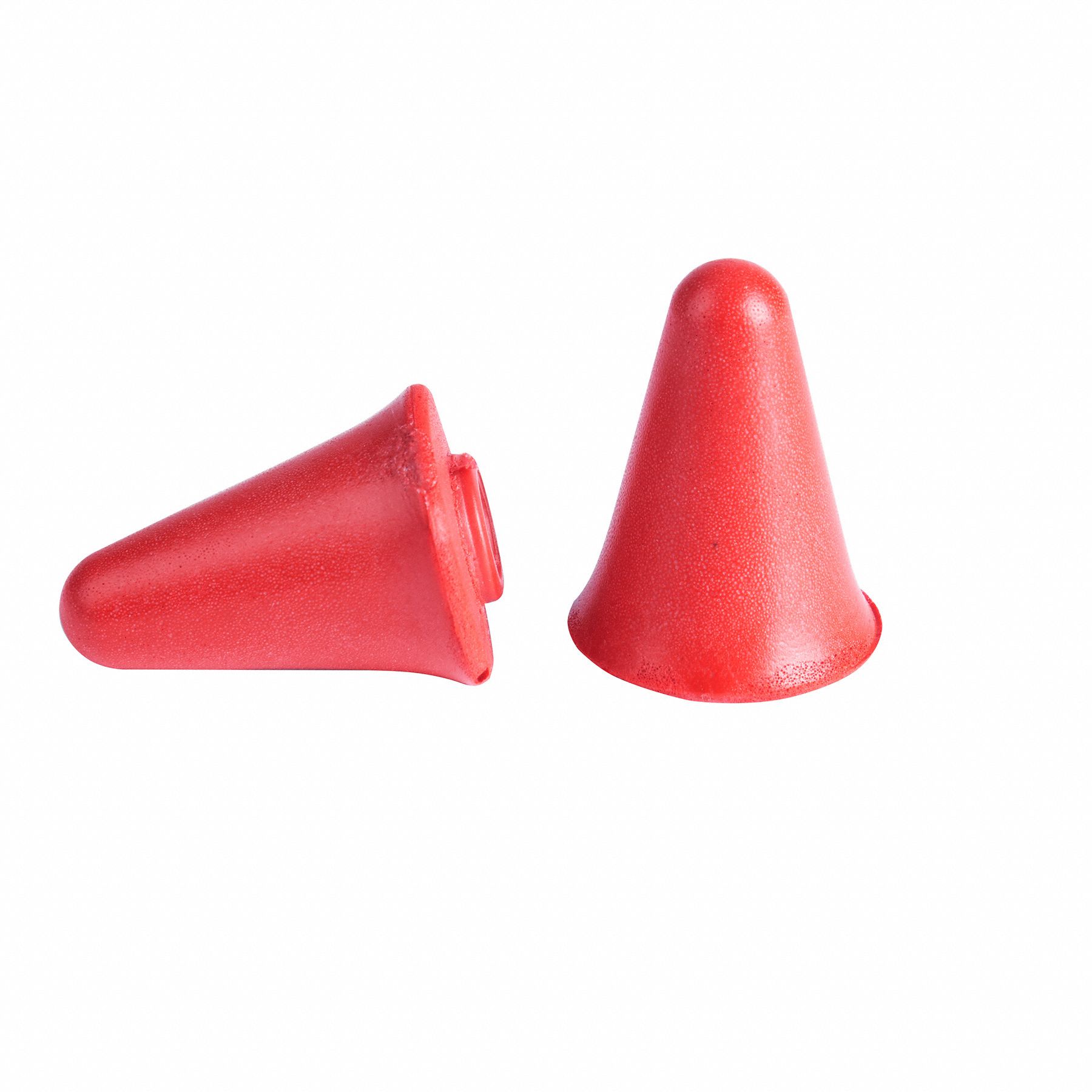 Banded Earplugs, Color Red, Universal, PK5