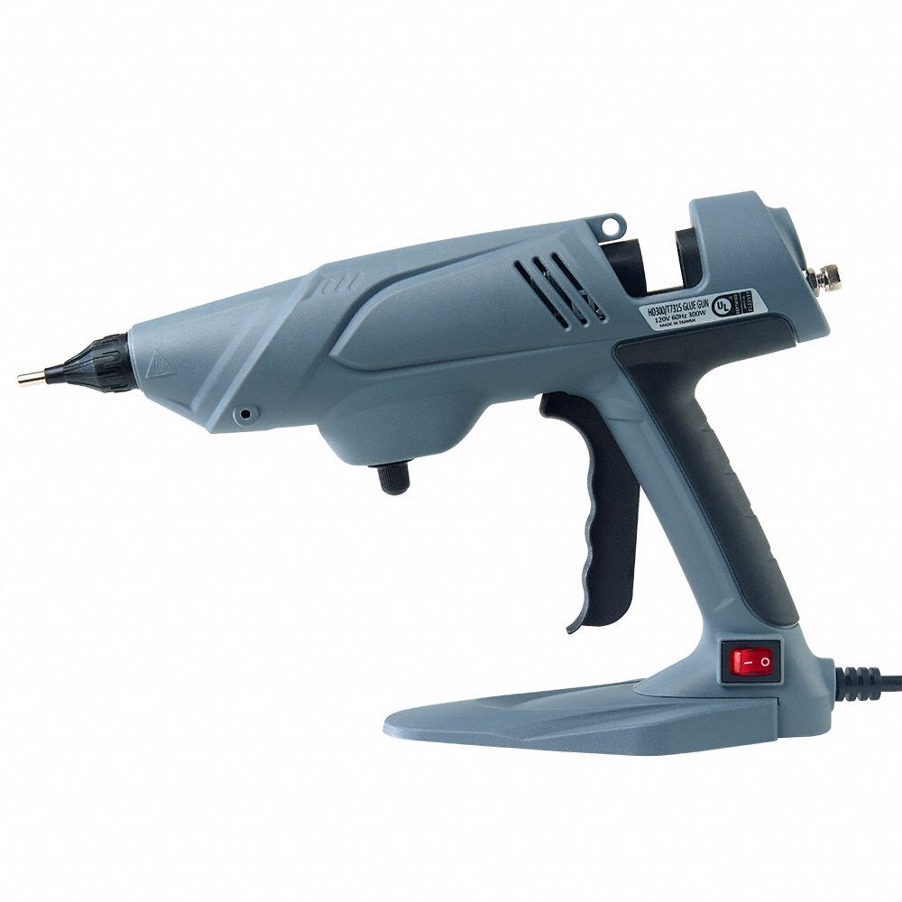 Glue Gun: HD 500, Corded, 7 lb/hr, Finger Trigger Actuator, 120V