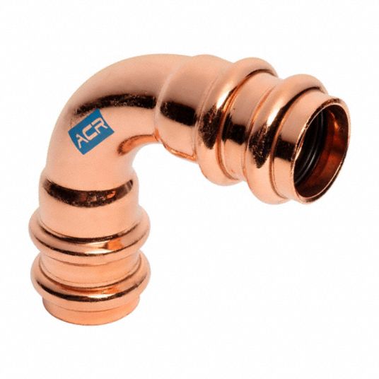 STREAMLINE, Copper, Press-Fit x Press-Fit, Refrigeration Press Fitting -  787WK2