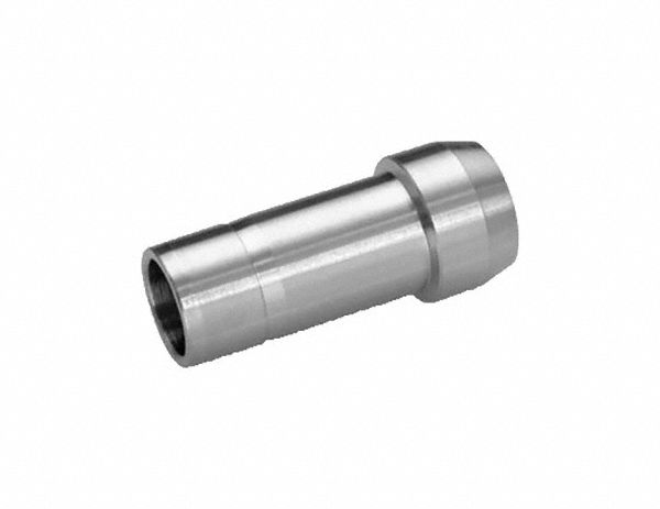 Compression Fitting Adapter: 14 mm OD x 14 mm OD Fitting Size, Compression x Compression