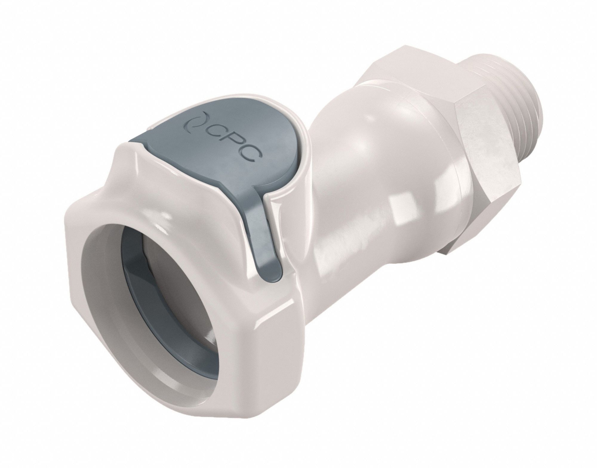 Polysulfone, 3/8 in Pipe Size, Quick Disconnect 788C66HFCD10635