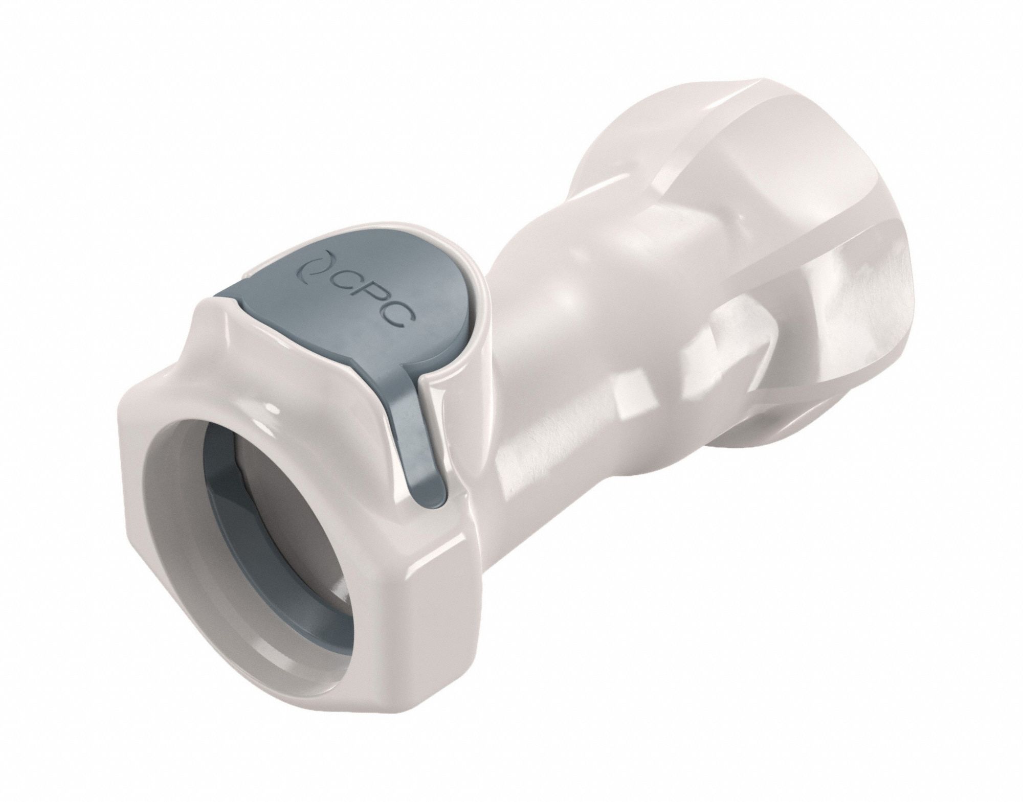 Quick Connection Coupling: Straight, 3/4 in Pipe Size, Quick-Disconnect Coupler x GHT, Polysulfone