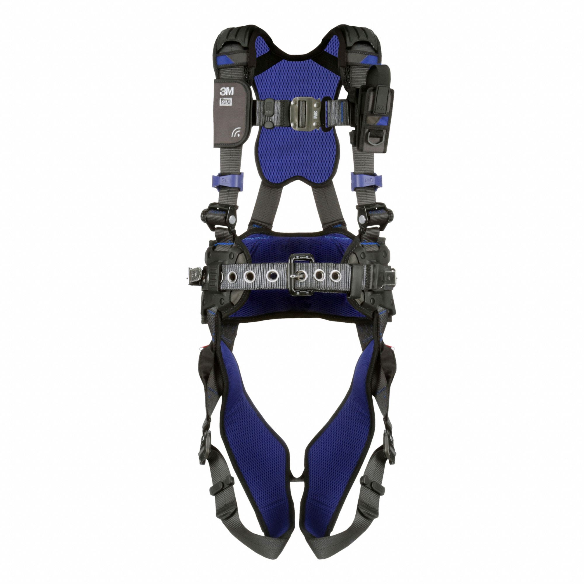 Fall Protection Harness: Vest Harness, Quick-Connect / Quick-Connect, Revolver, 2XL