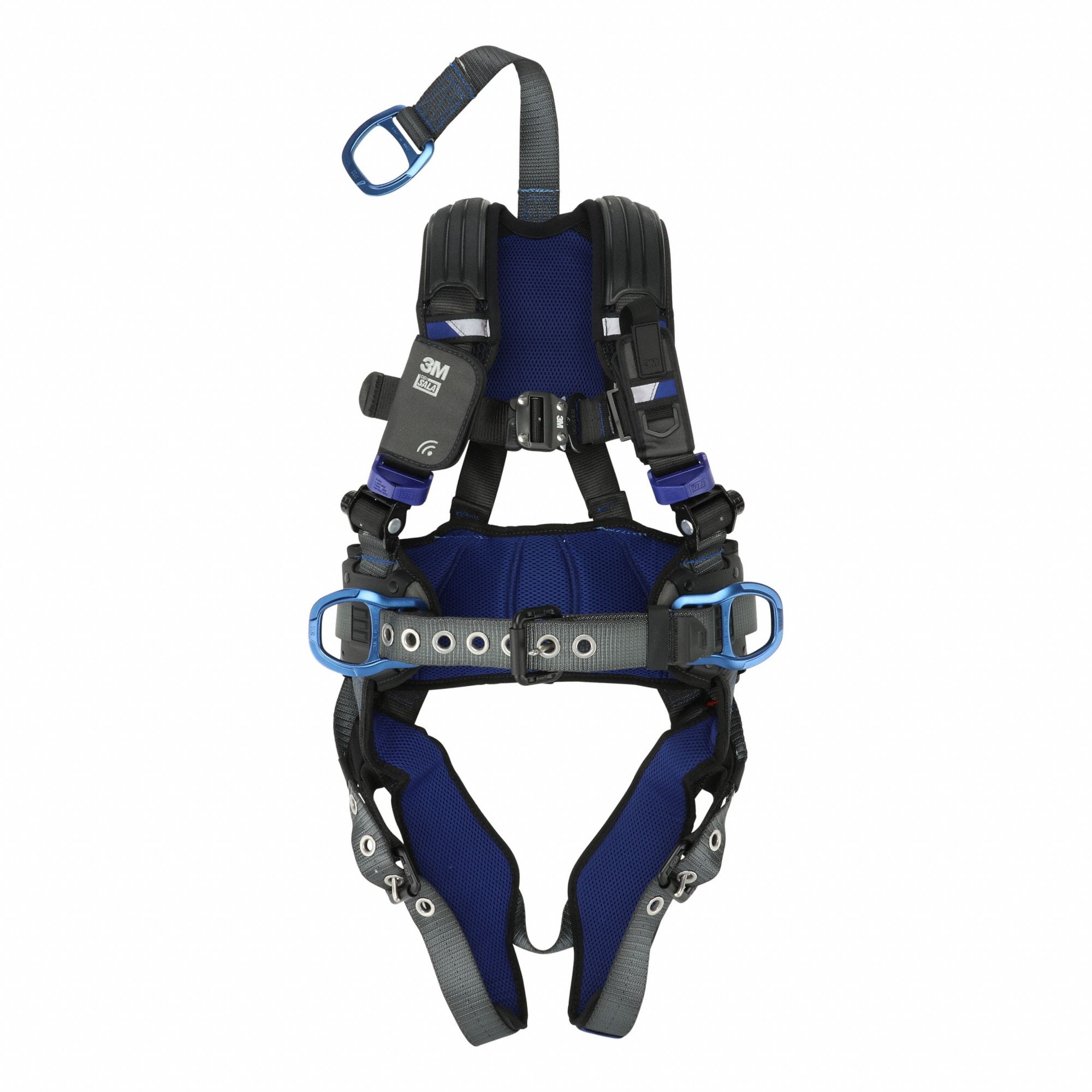 Fall Protection Harness: Gen Use, Vest Harness, Quick-Connect / Tongue, Revolver, 2XL