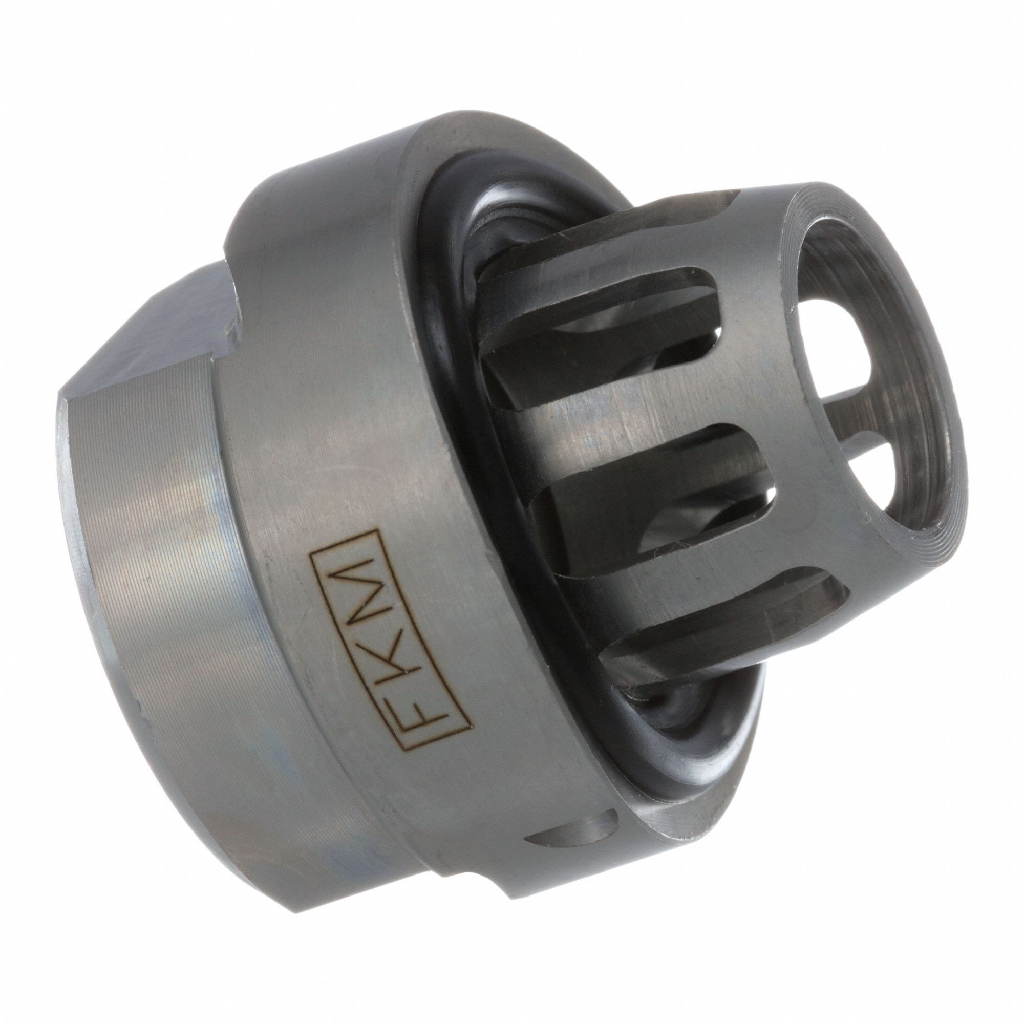 Crimp Adapter Fitting: 6 in Pipe x 3/4 in Pipe Size, FNPT, Carbon Steel, FKM