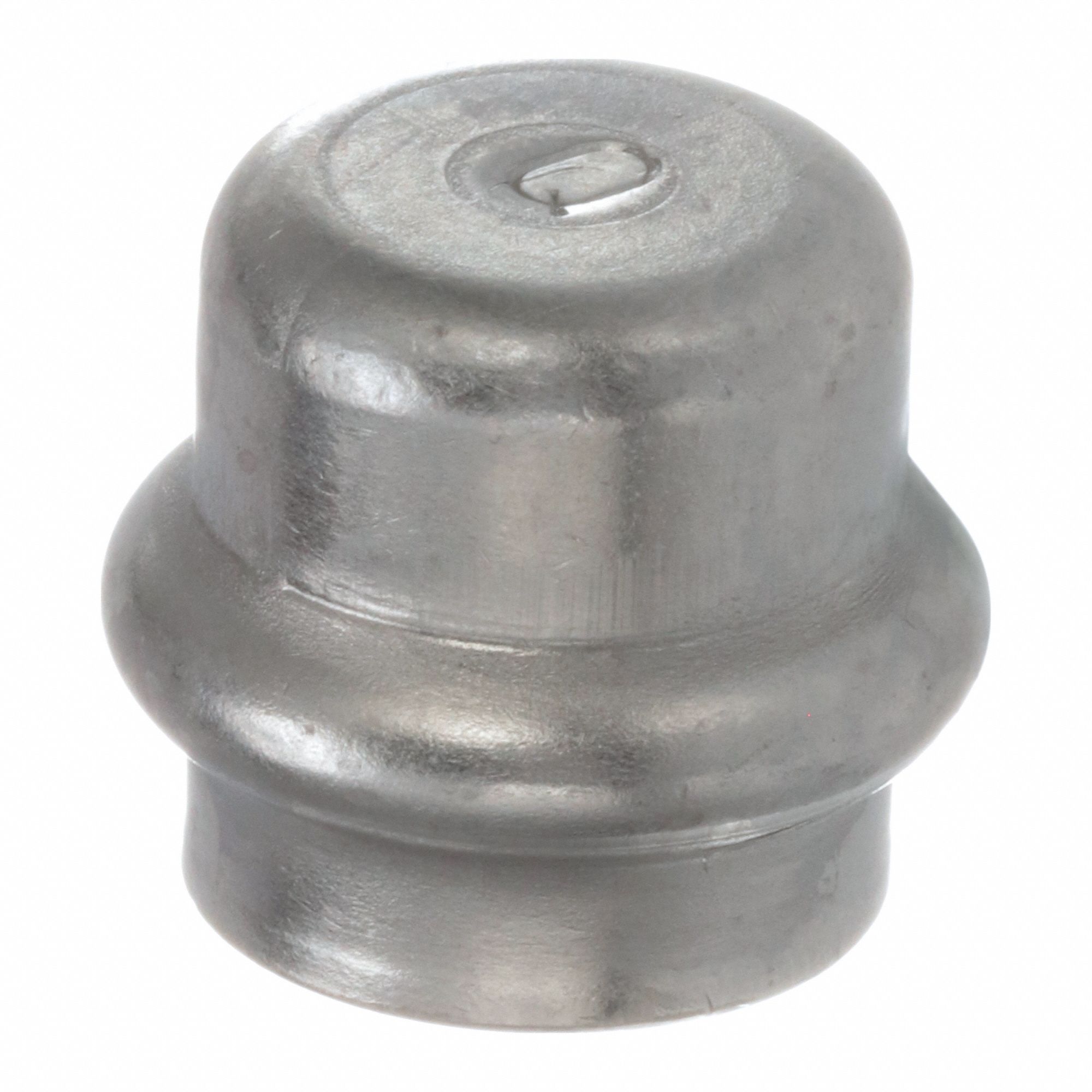 Crimp Fitting Cap: 1/2 in CTS Size, Press-fit, EPDM
