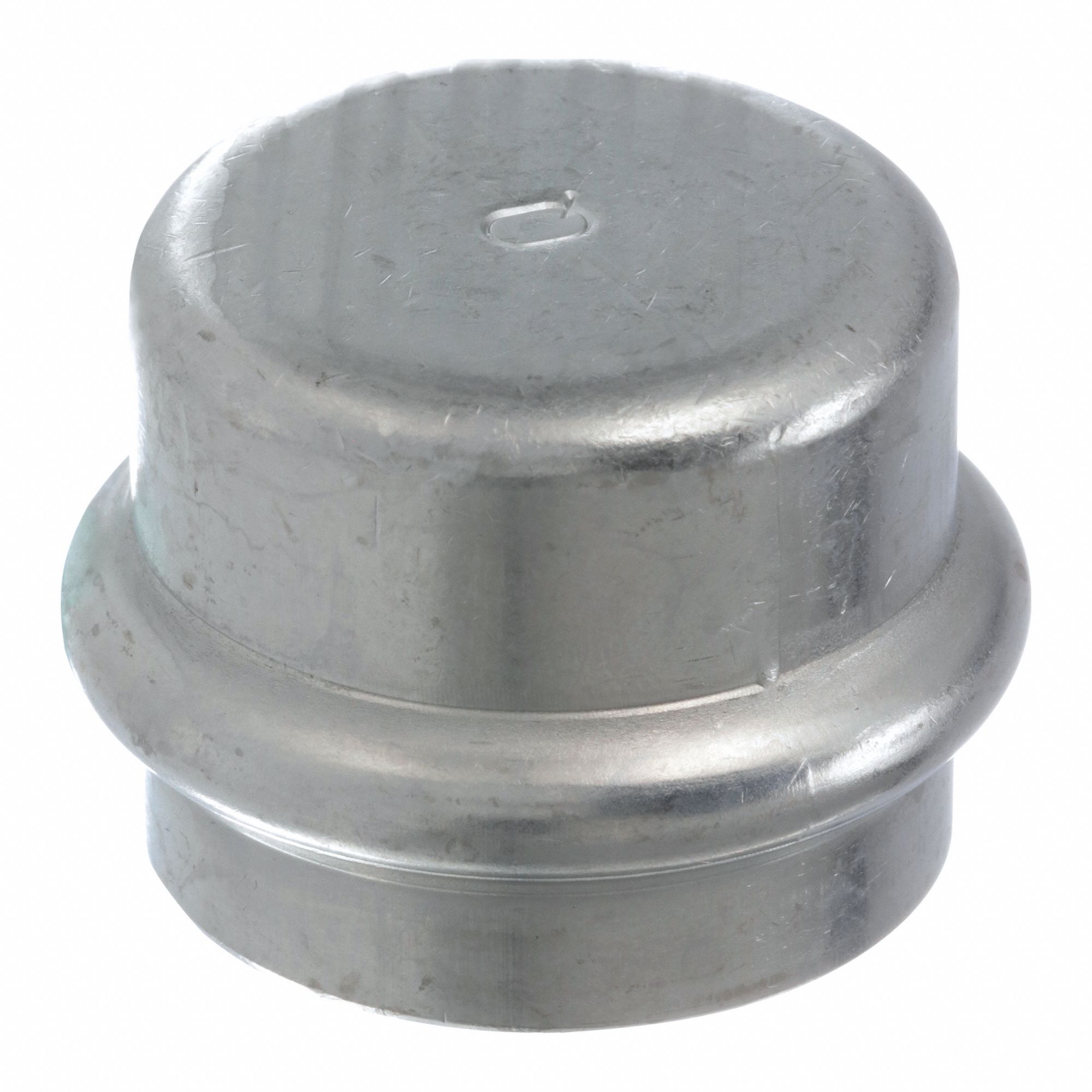 Crimp Fitting Cap: 1 in CTS Size, Press-fit, EPDM