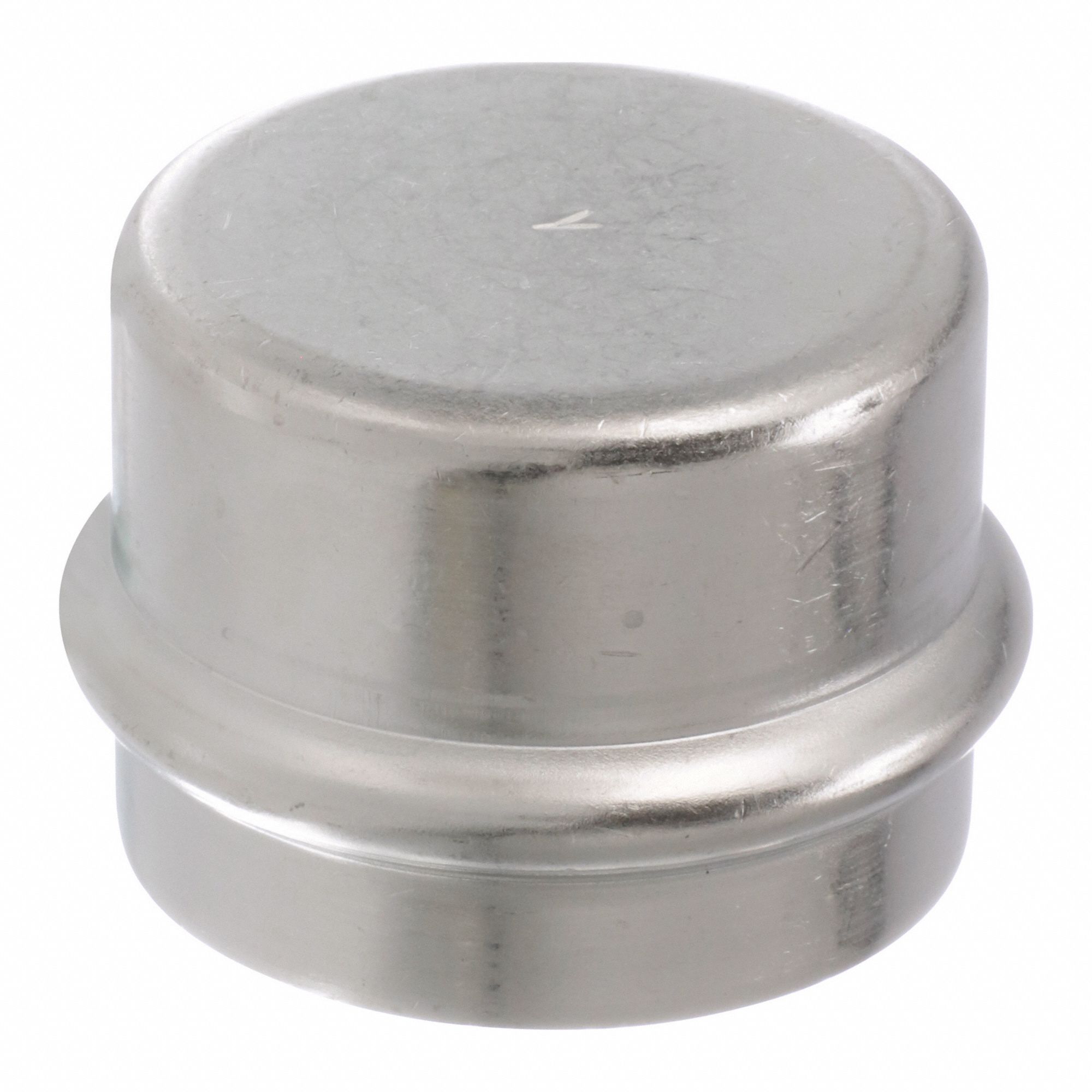 Crimp Fitting Cap: 2 in CTS Size, Press-fit, EPDM
