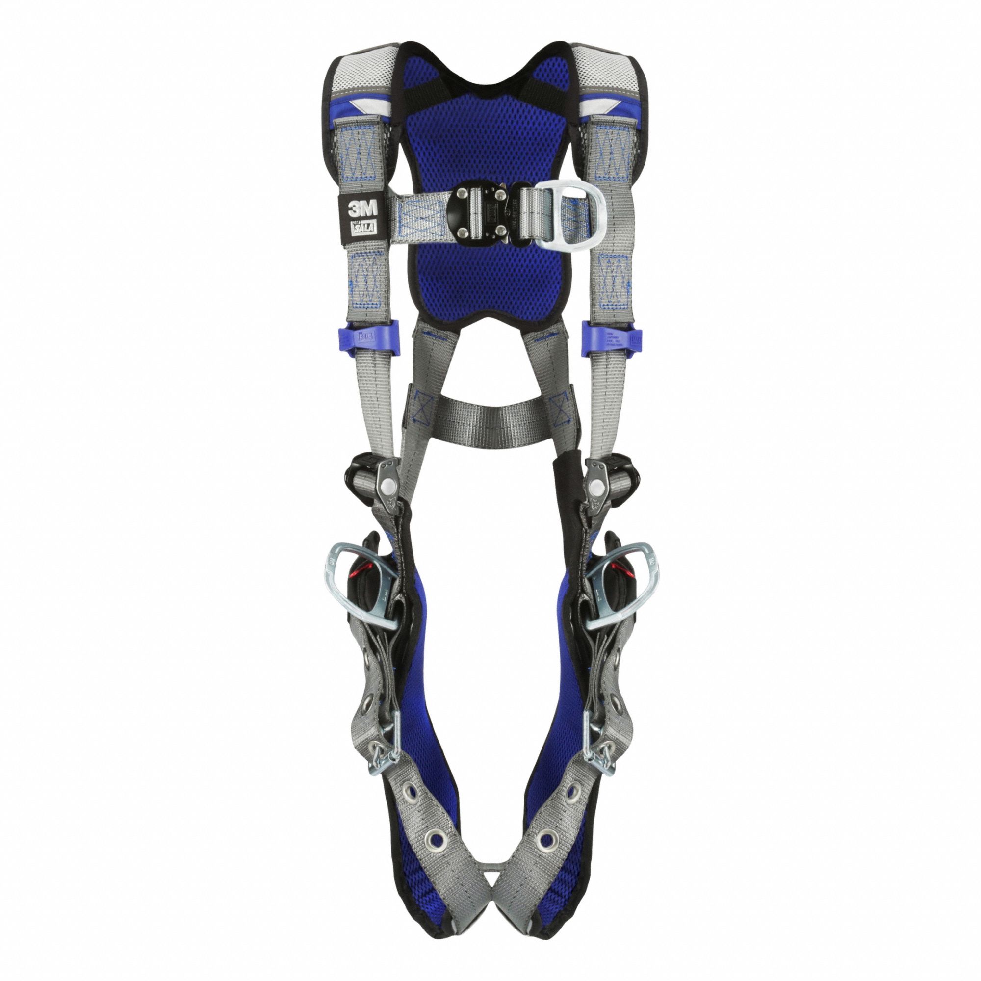 Fall Protection Harness: Vest, Mating / Tongue Buckles, 2XL, 420 lb Capacity