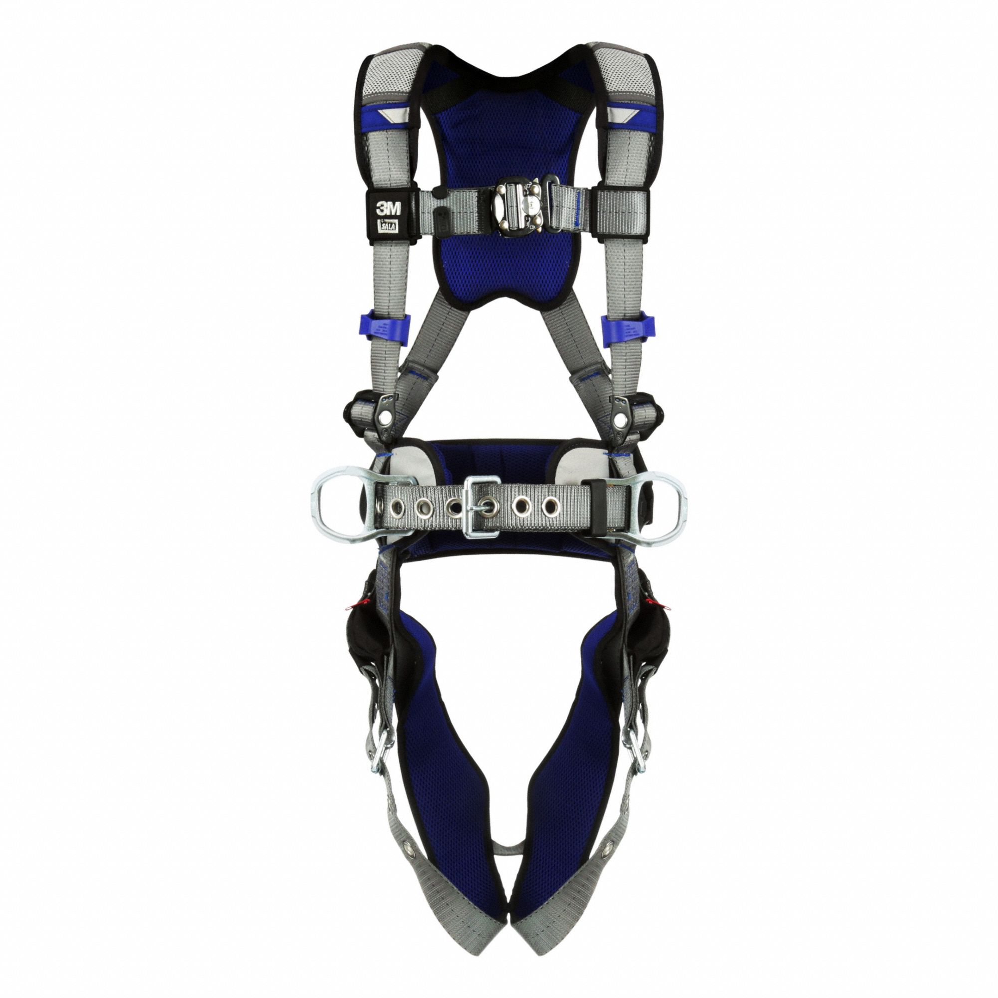 Fall Protection Harness: Positioning, Vest Harness, Quick-Connect / Tongue, Revolver
