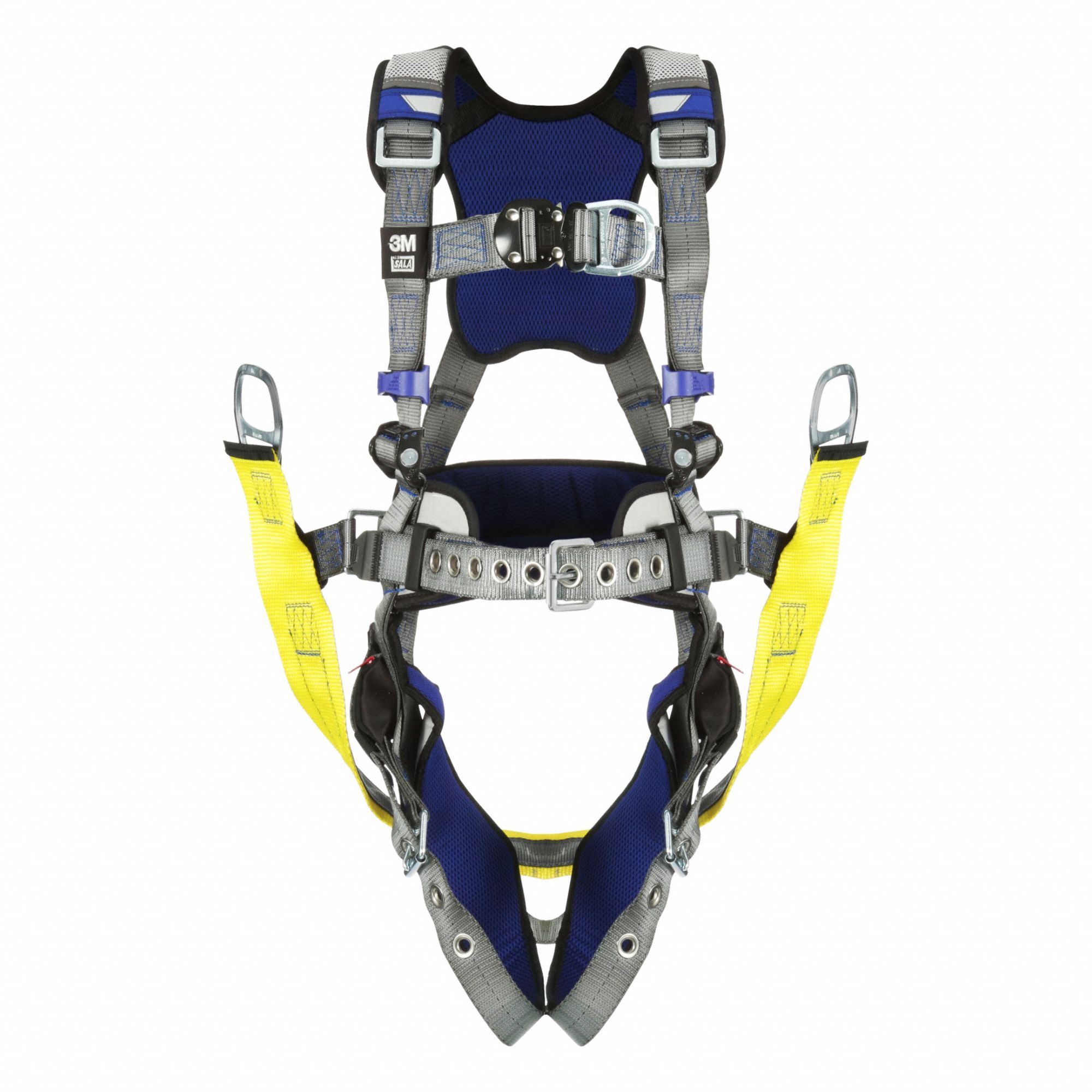 Fall Protection Harness: Vest, Quick-Connect / Tongue Buckles, 2XL, 420 lb Capacity
