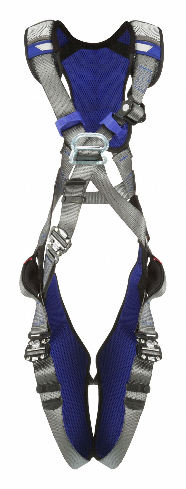 RFID HARNESS, XS, 420 LBS, BACK D-RING, QUICK-CONNECT, GREY