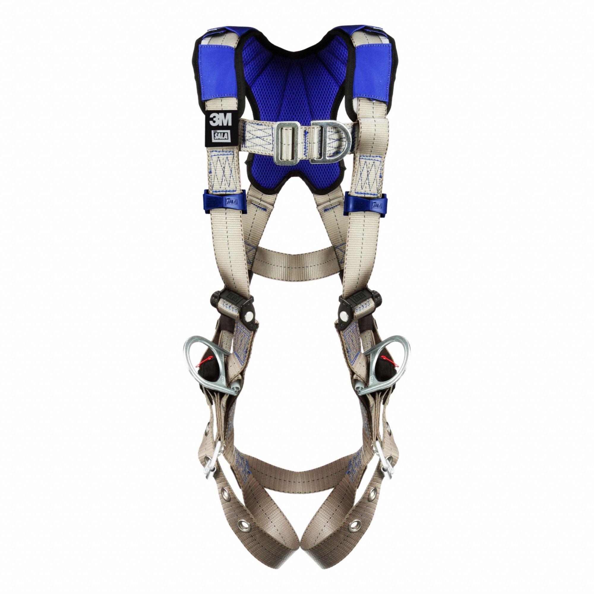 Fall Protection Harness: Vest, Mating / Tongue Buckles, 2XL, 420 lb Capacity